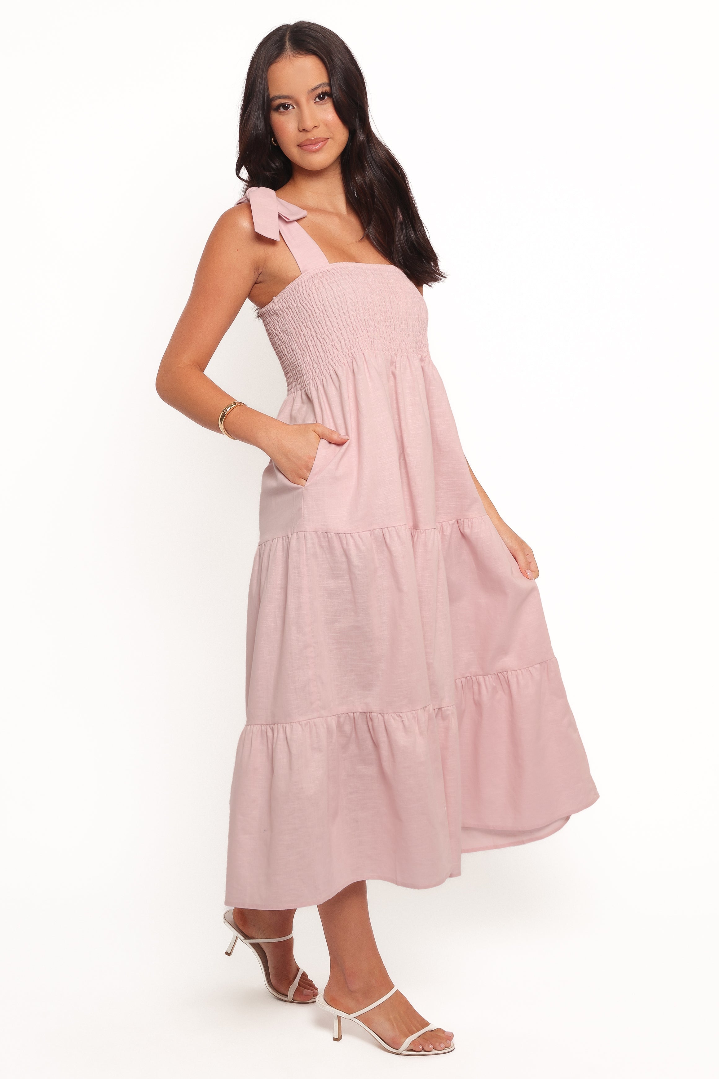 Giorgi Midi Dress - Pink