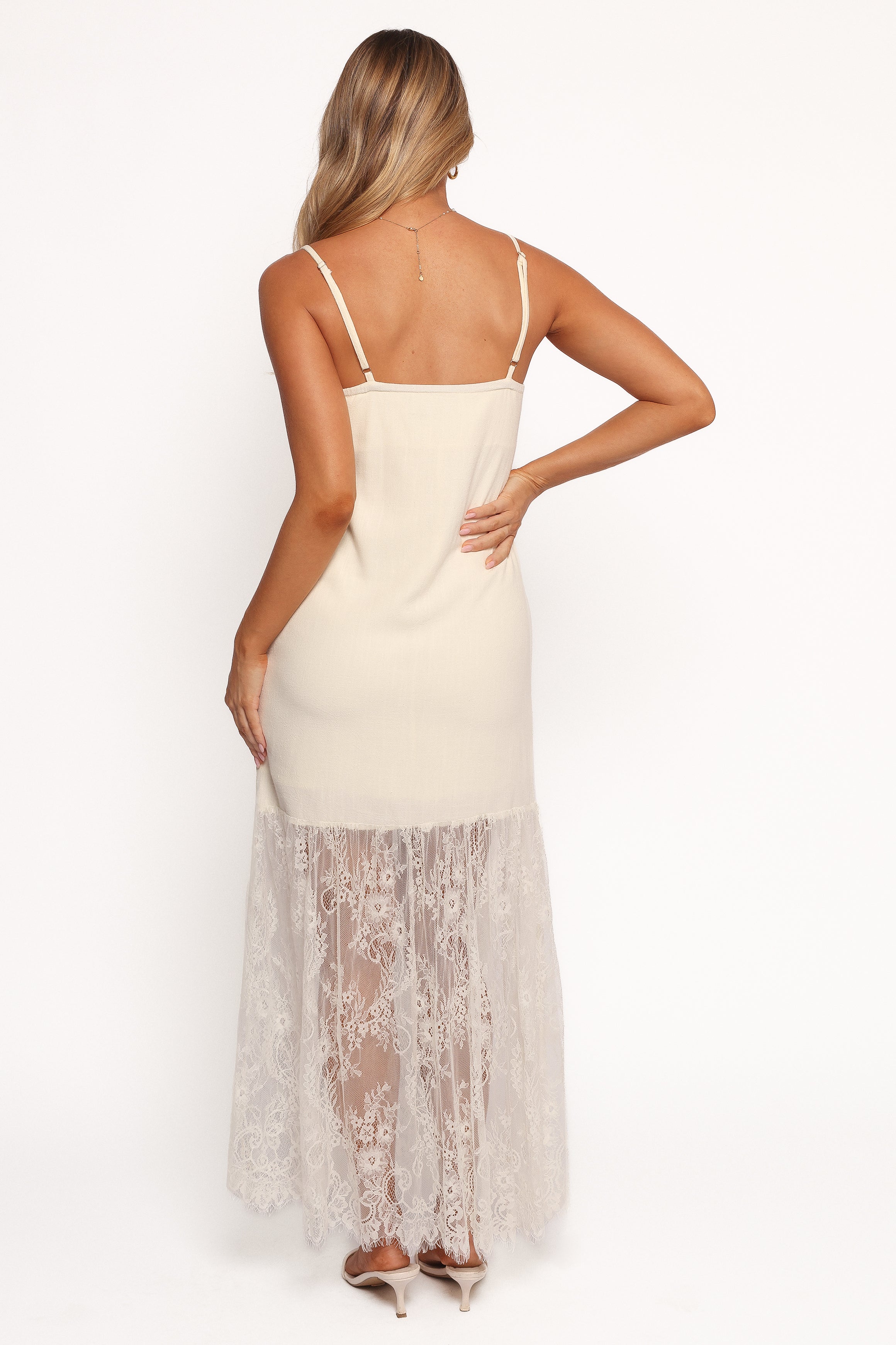 Grant Midi Dress - Cream