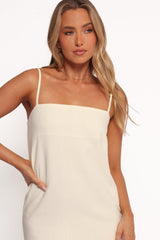 Grant Midi Dress - Cream