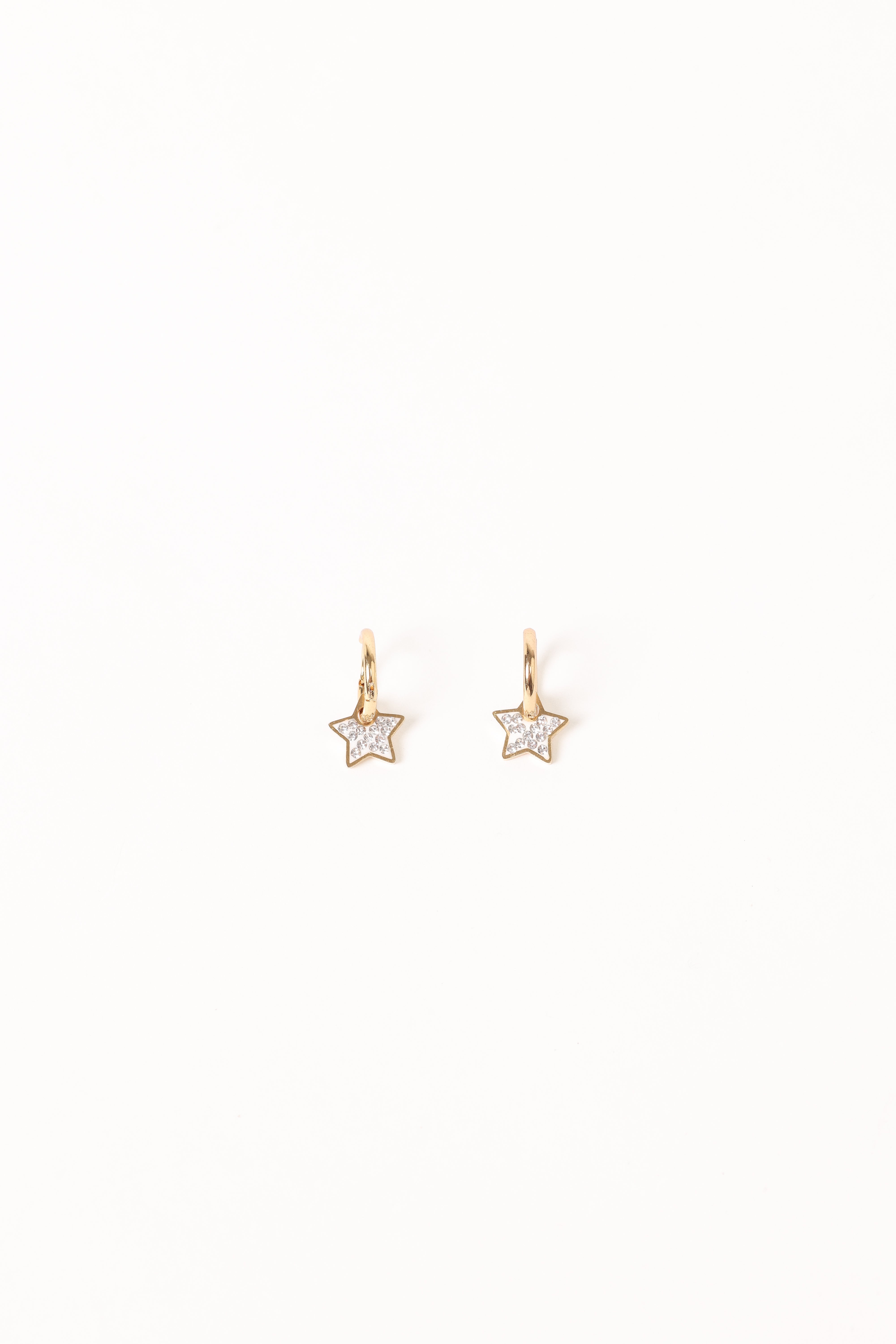 Hayden Star Earrings - Gold