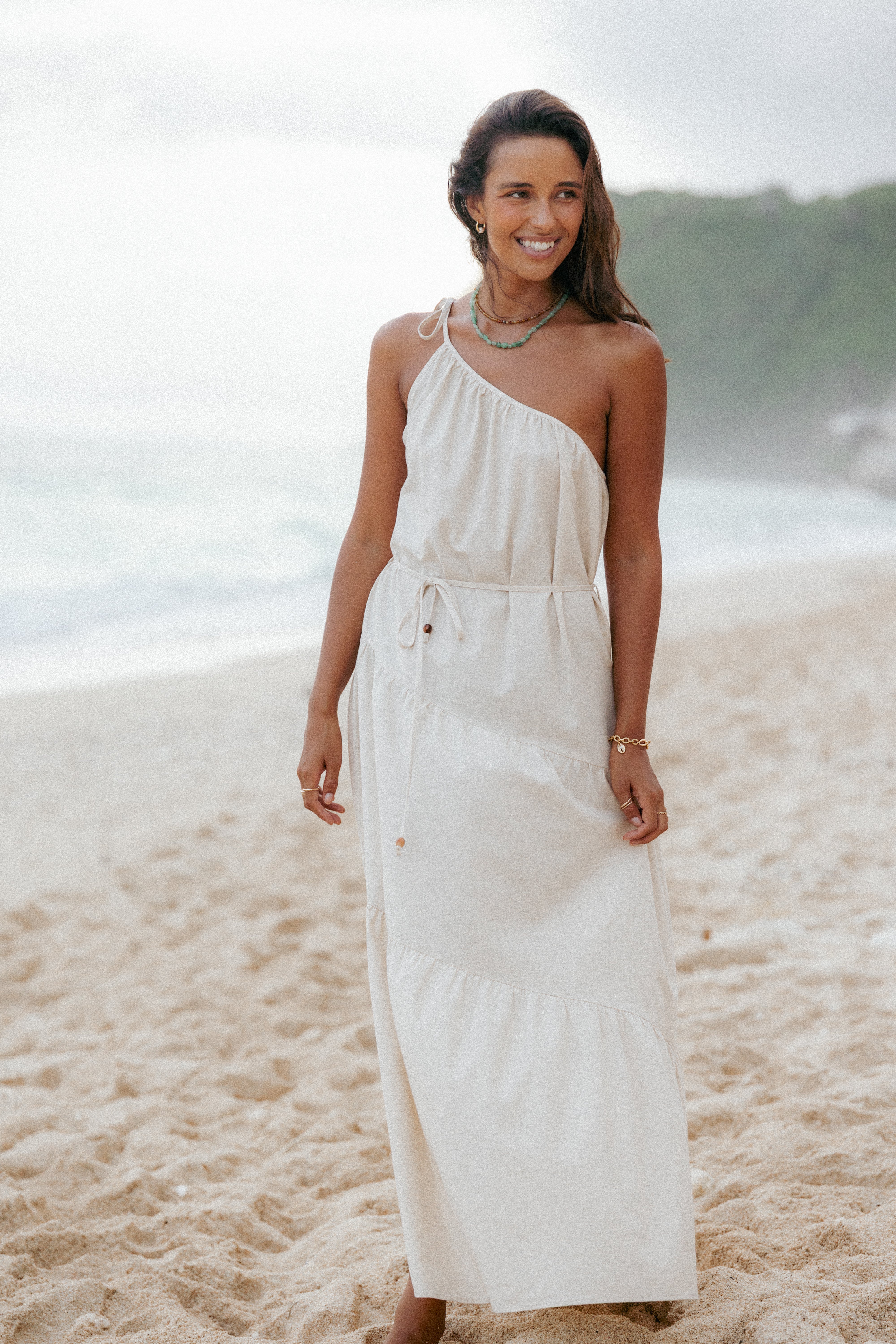 Hilde Maxi Dress - Oatmeal