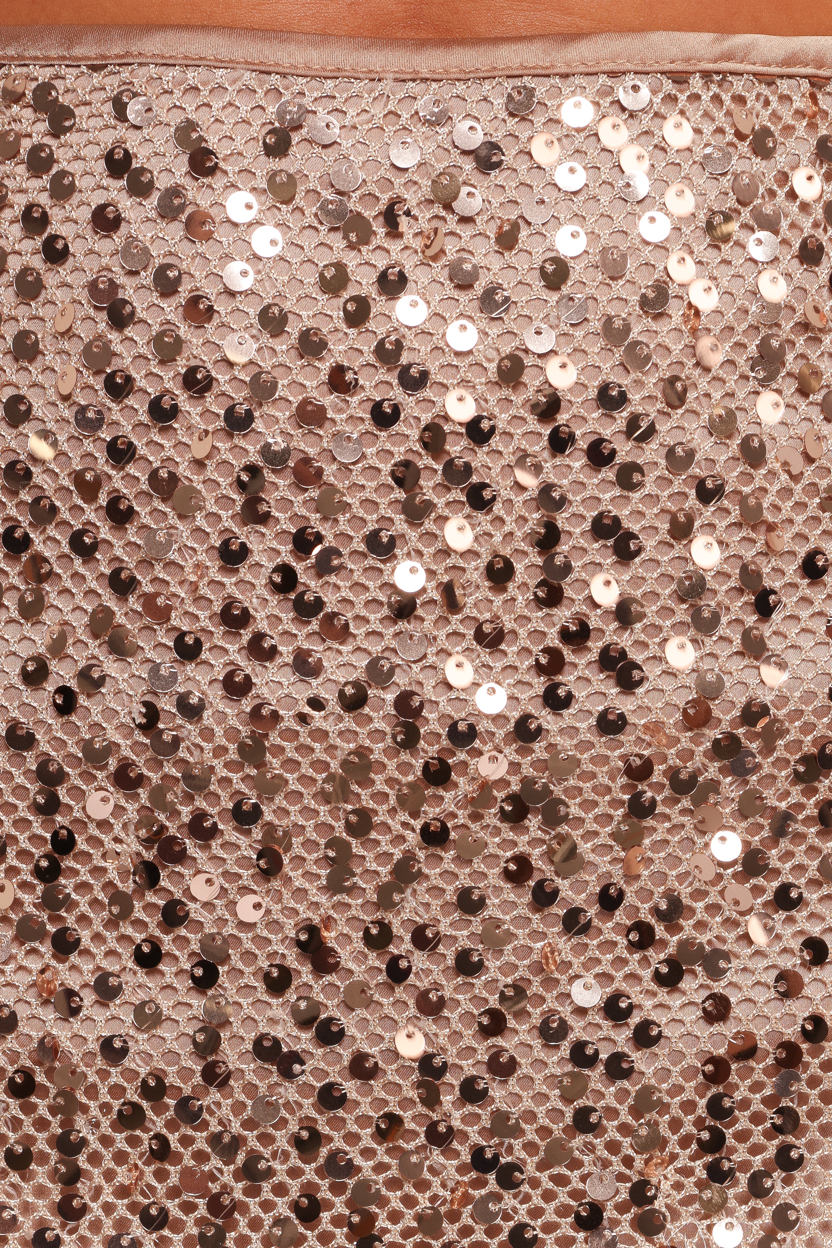 Hollyn Sequin Skirt Set - Gold