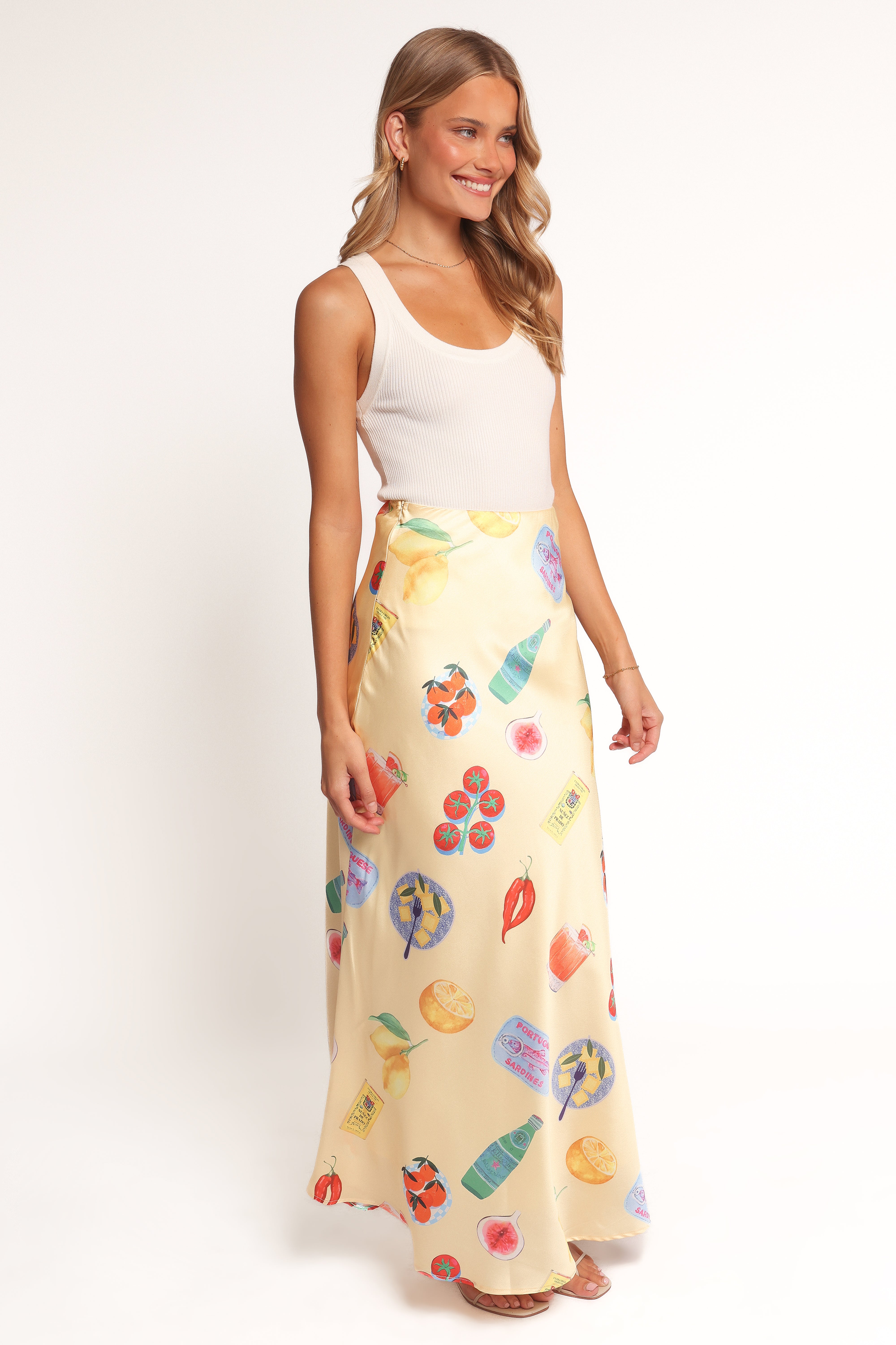 Kinsey Maxi Skirt - Yellow
