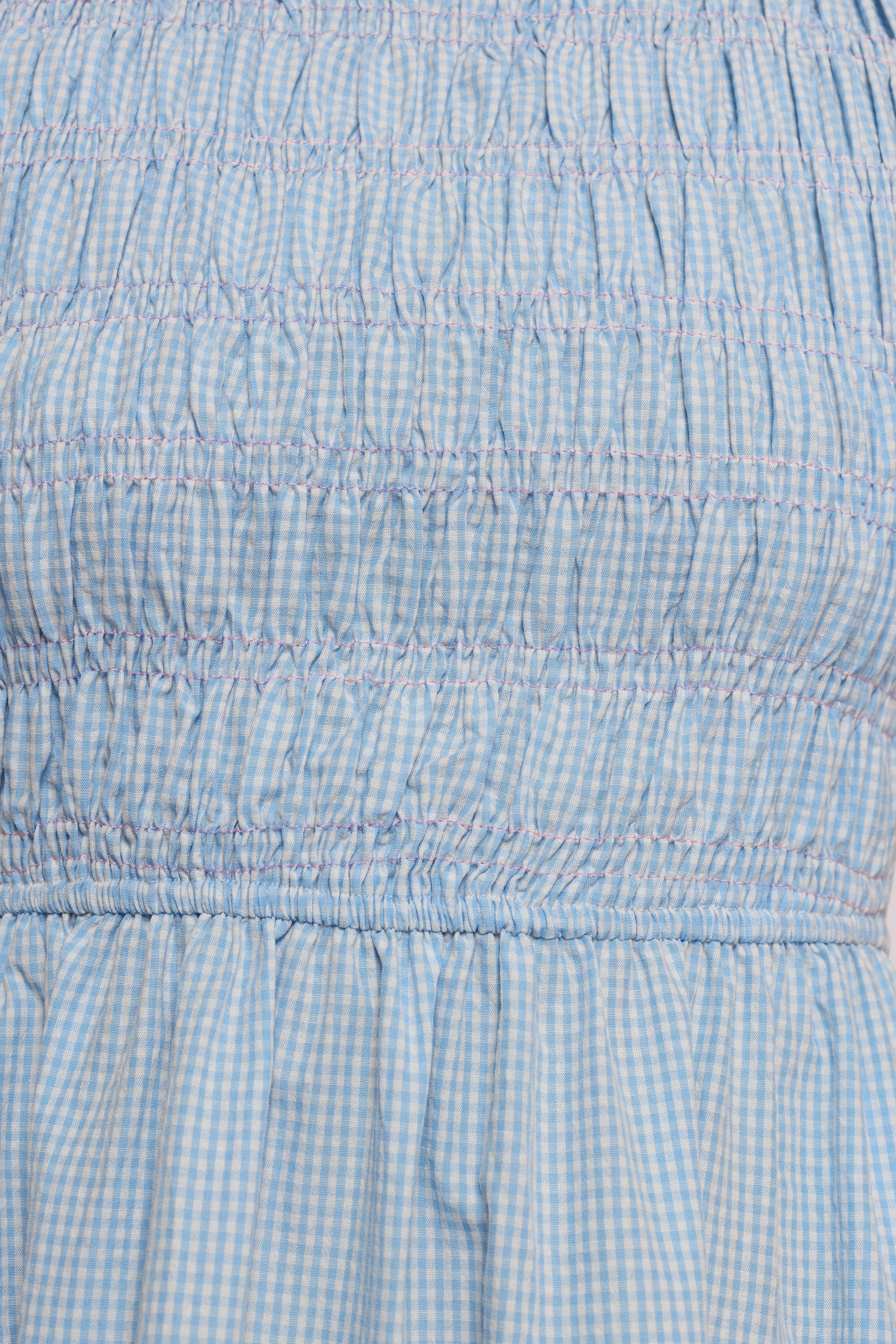 Lanna Maxi Dress - Blue Gingham