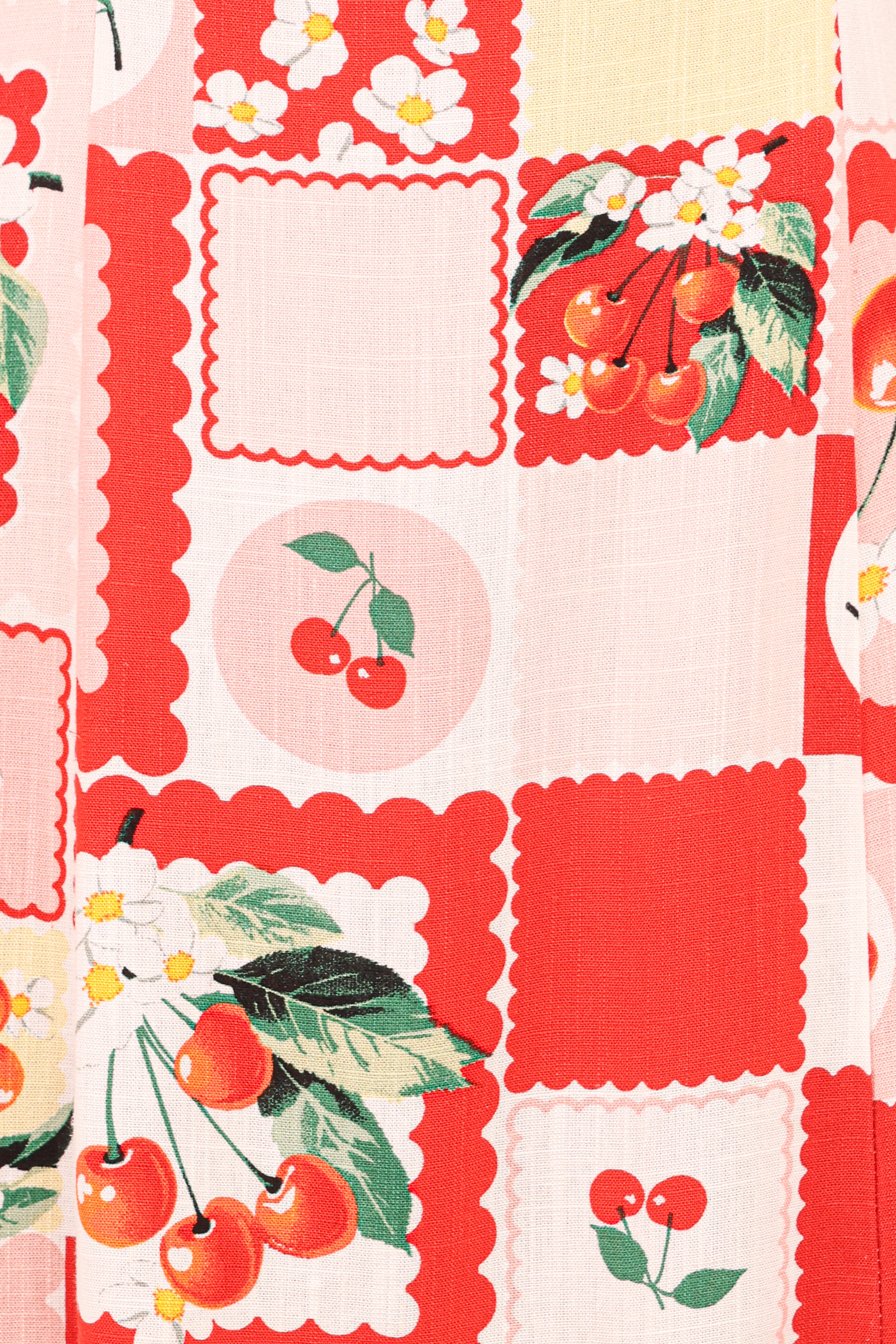 Loredana Mini Dress - Cherry