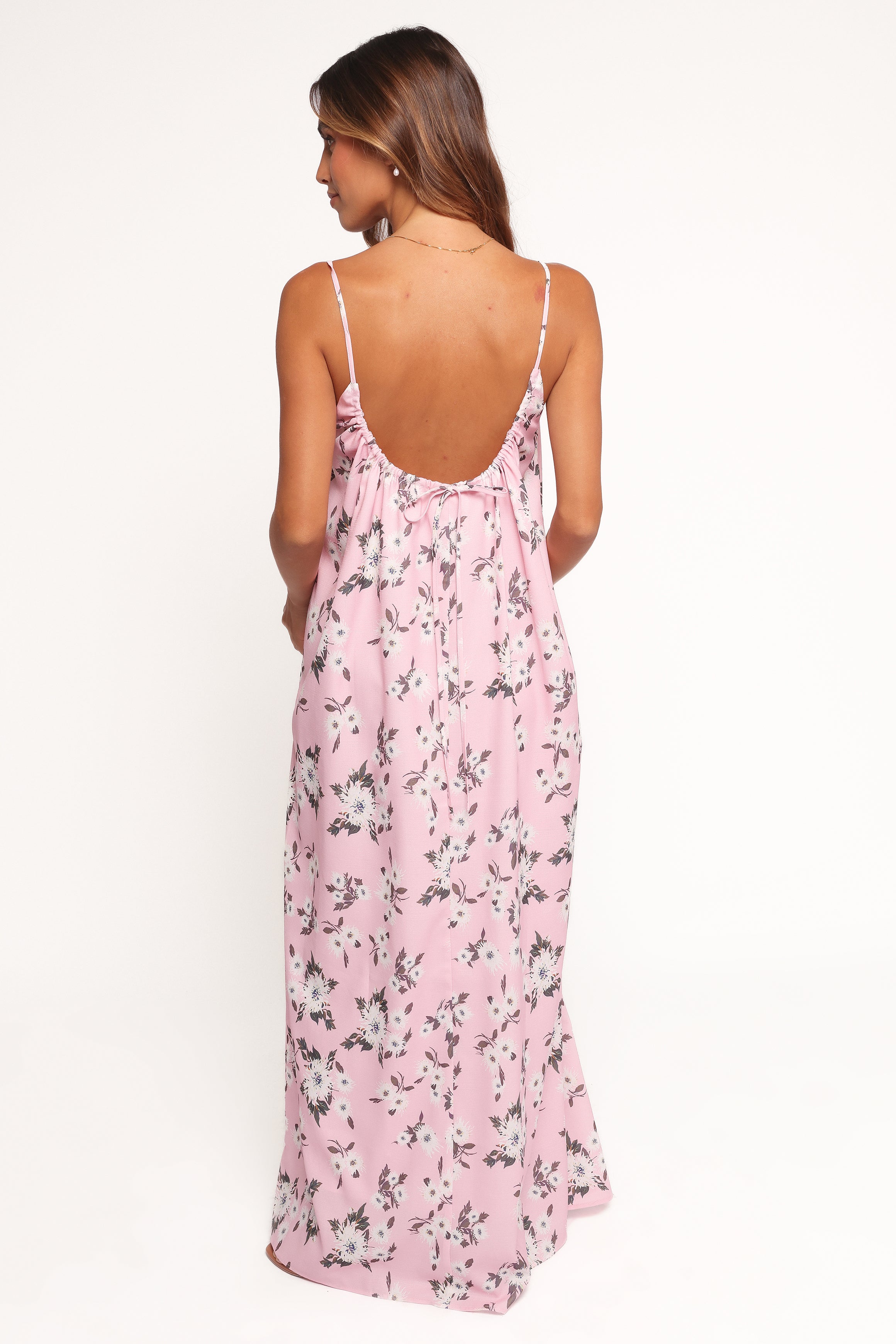 Lumina Maxi Dress - Pink Floral