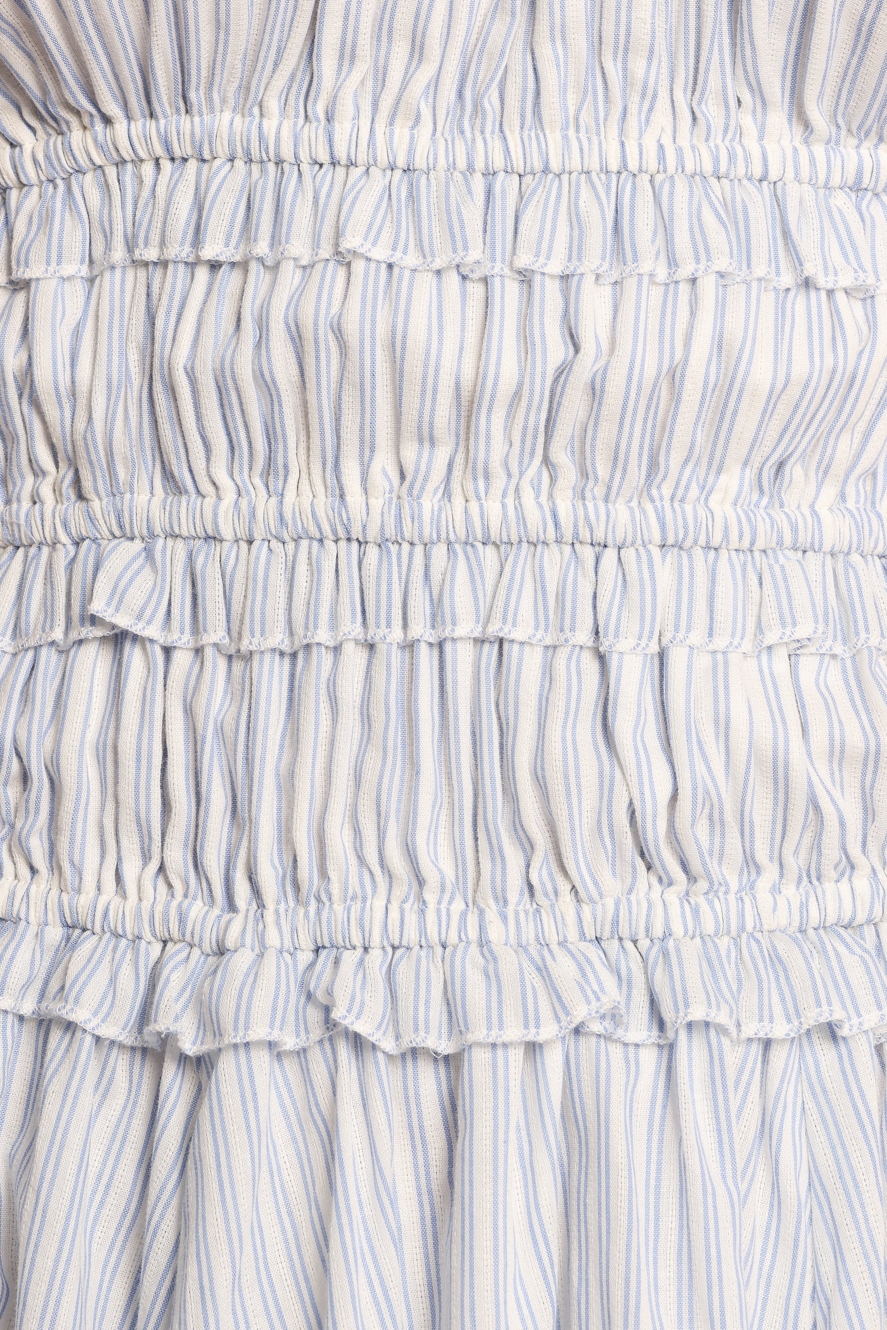 Lune Mini Dress - Blue Stripe