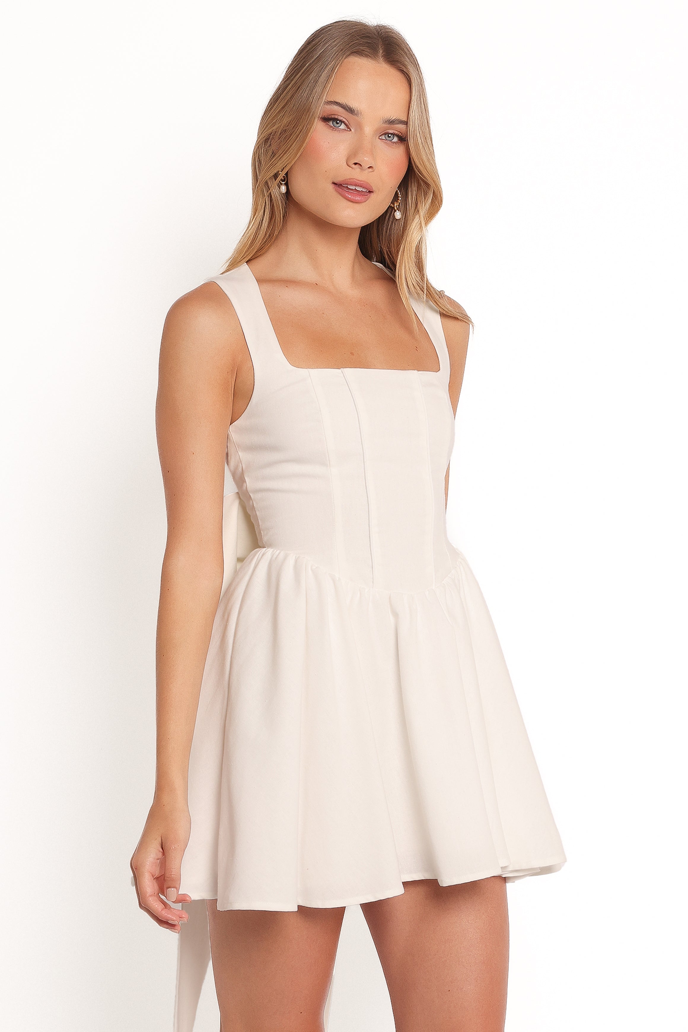 Mayra Mini Dress - White