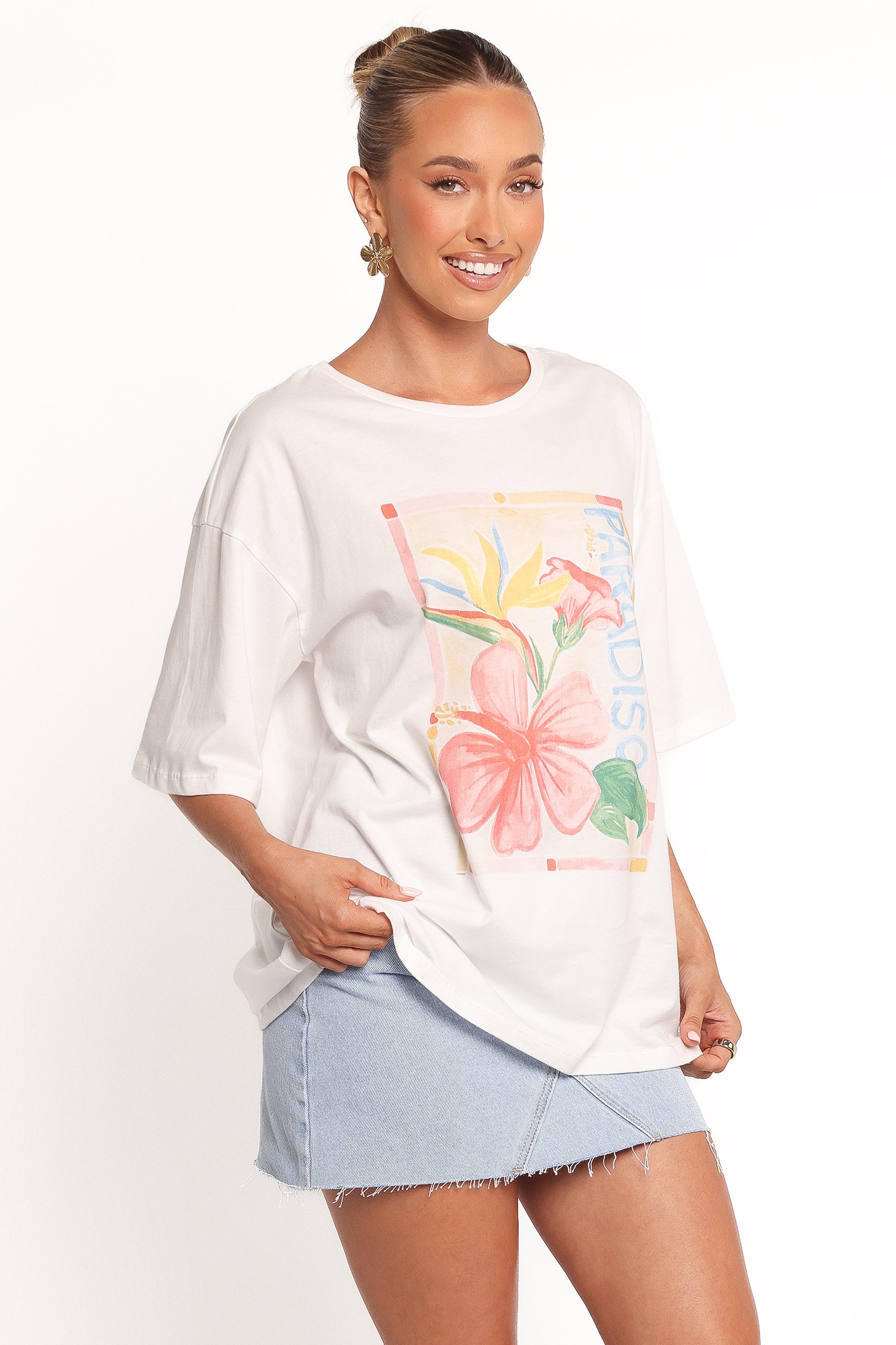 Mia Graphic Tee - Paradiso