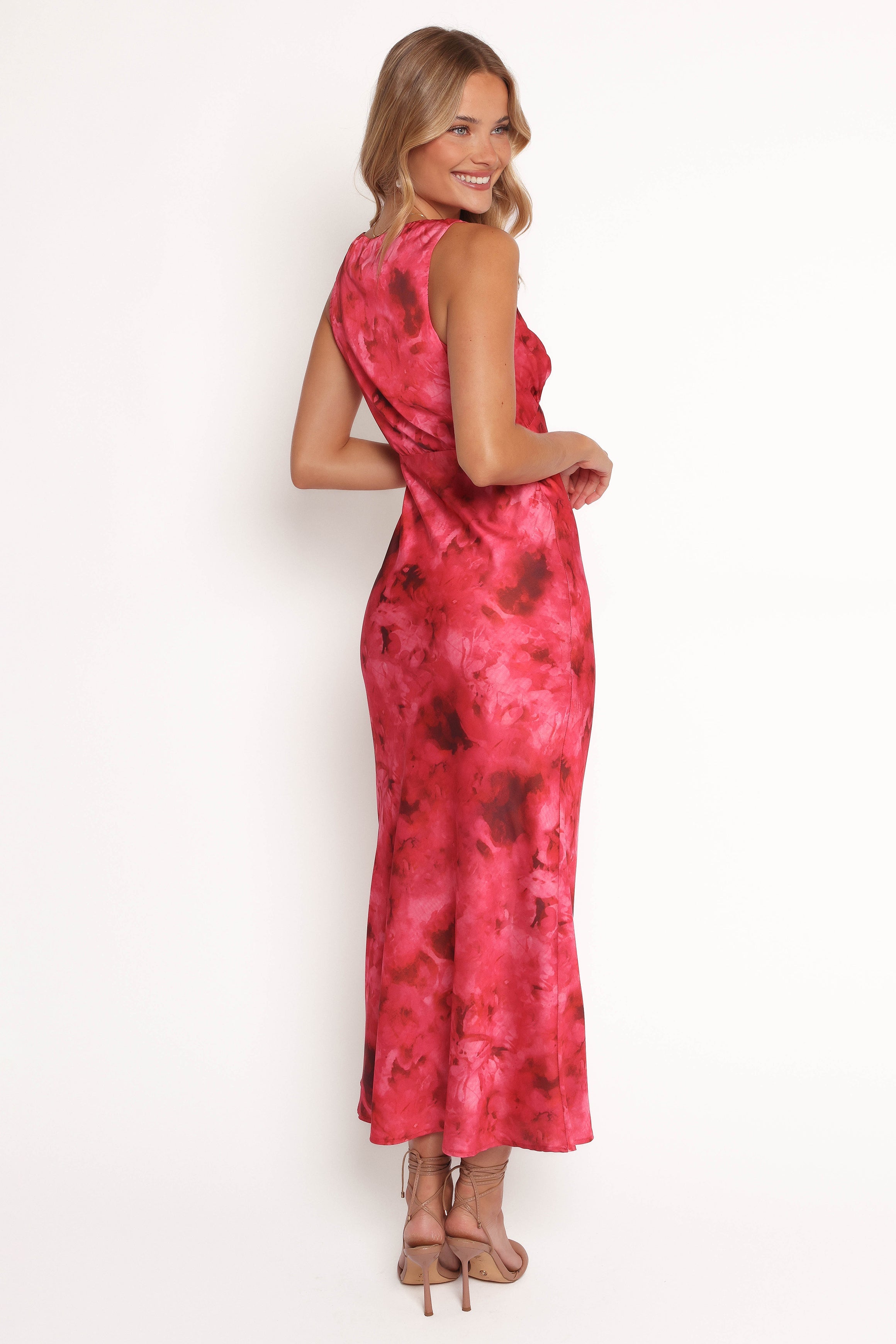 Mirae Maxi Dress - Red