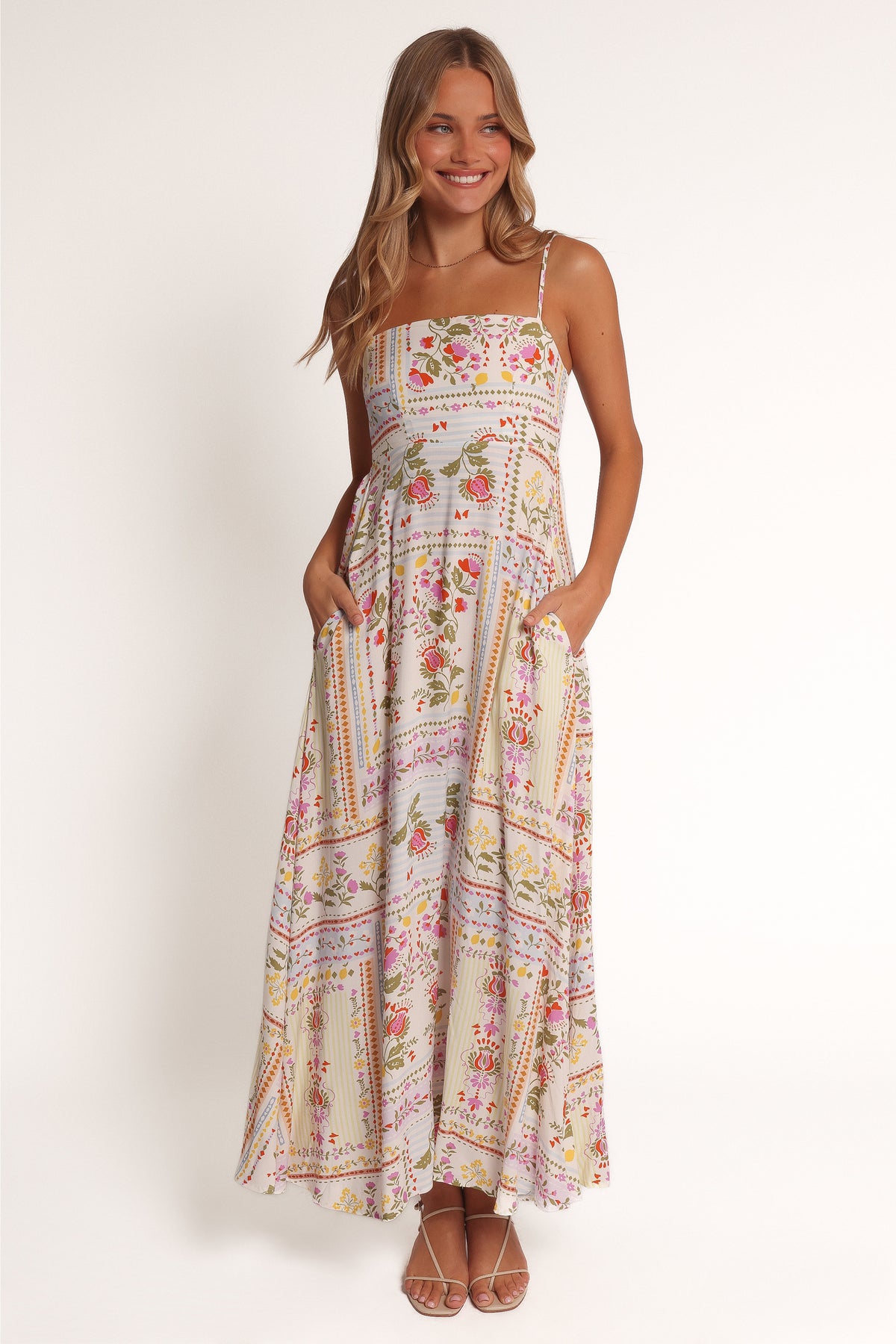 Mireille Maxi Dress - Multi Floral