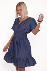 Morwenna Mini Dress - Chambray