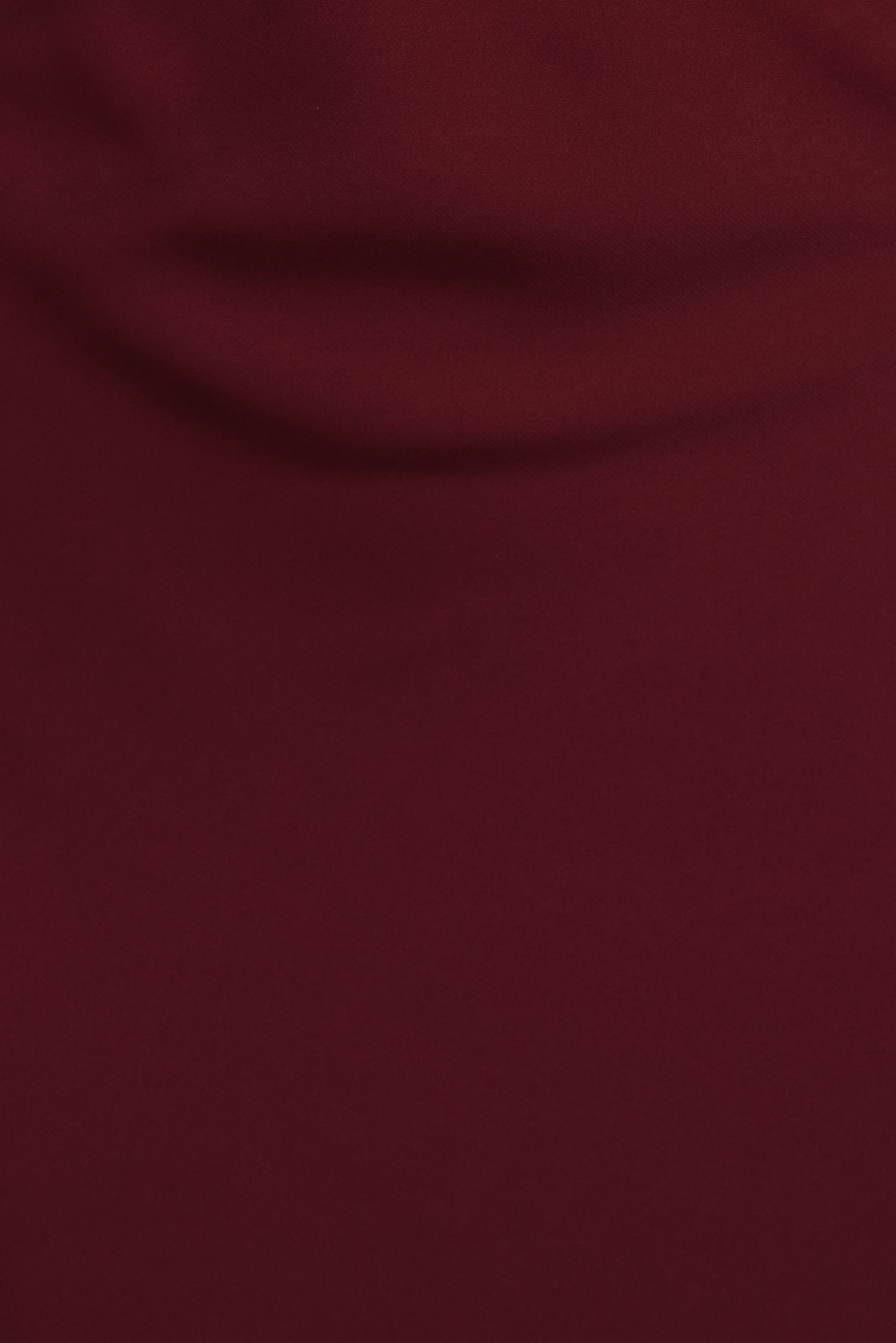 Nellie Satin Midi Skirt - Burgundy