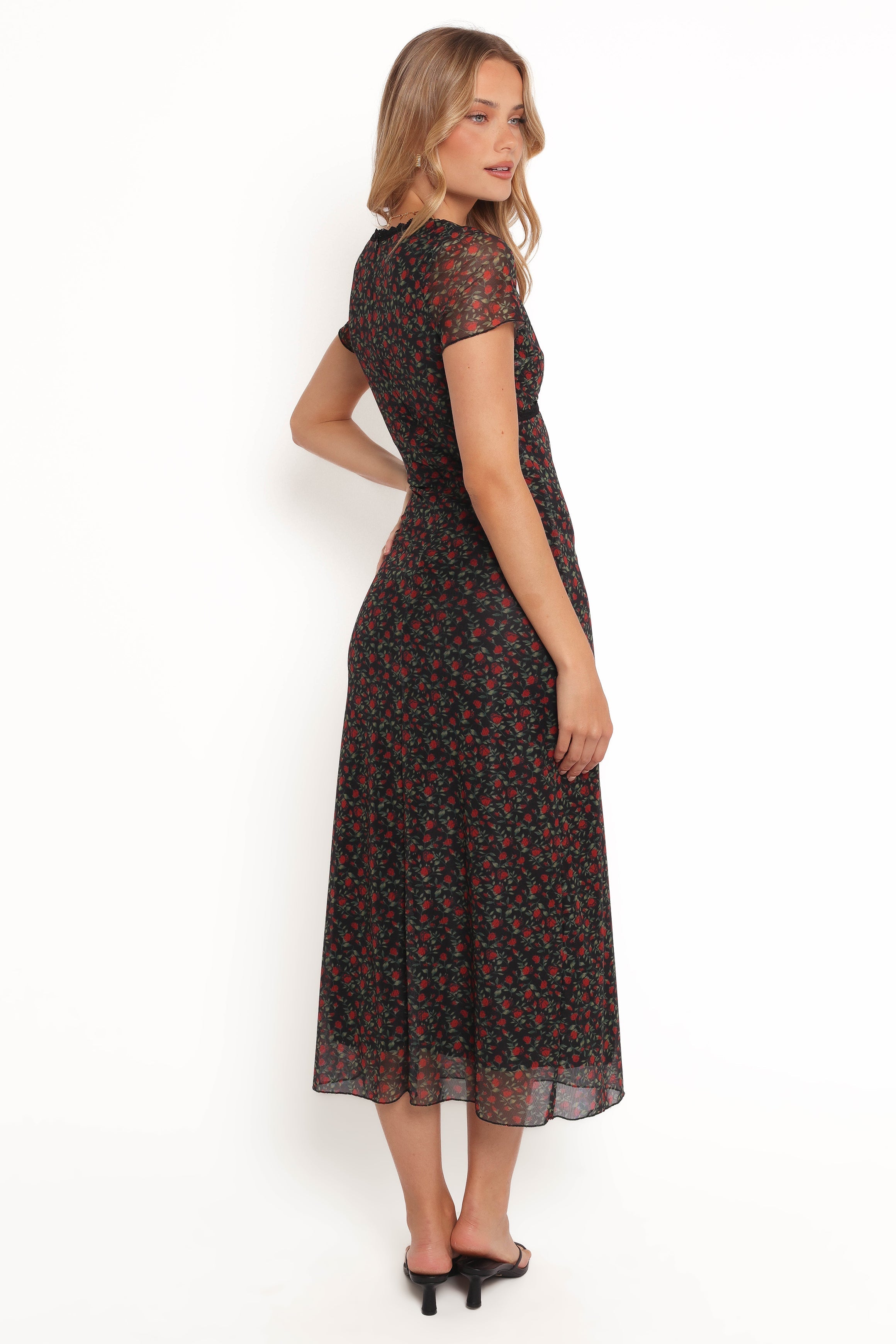 Neve Maxi Dress - Rose Print