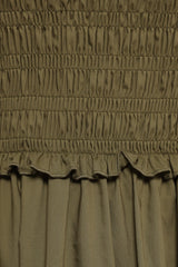 Nigella Maxi Dress - Olive Green