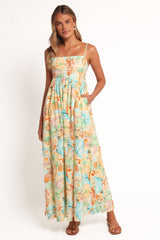 Odessa Maxi Dress - Golden Palm