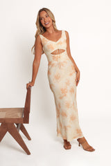 Orin Maxi Dress - Yellow
