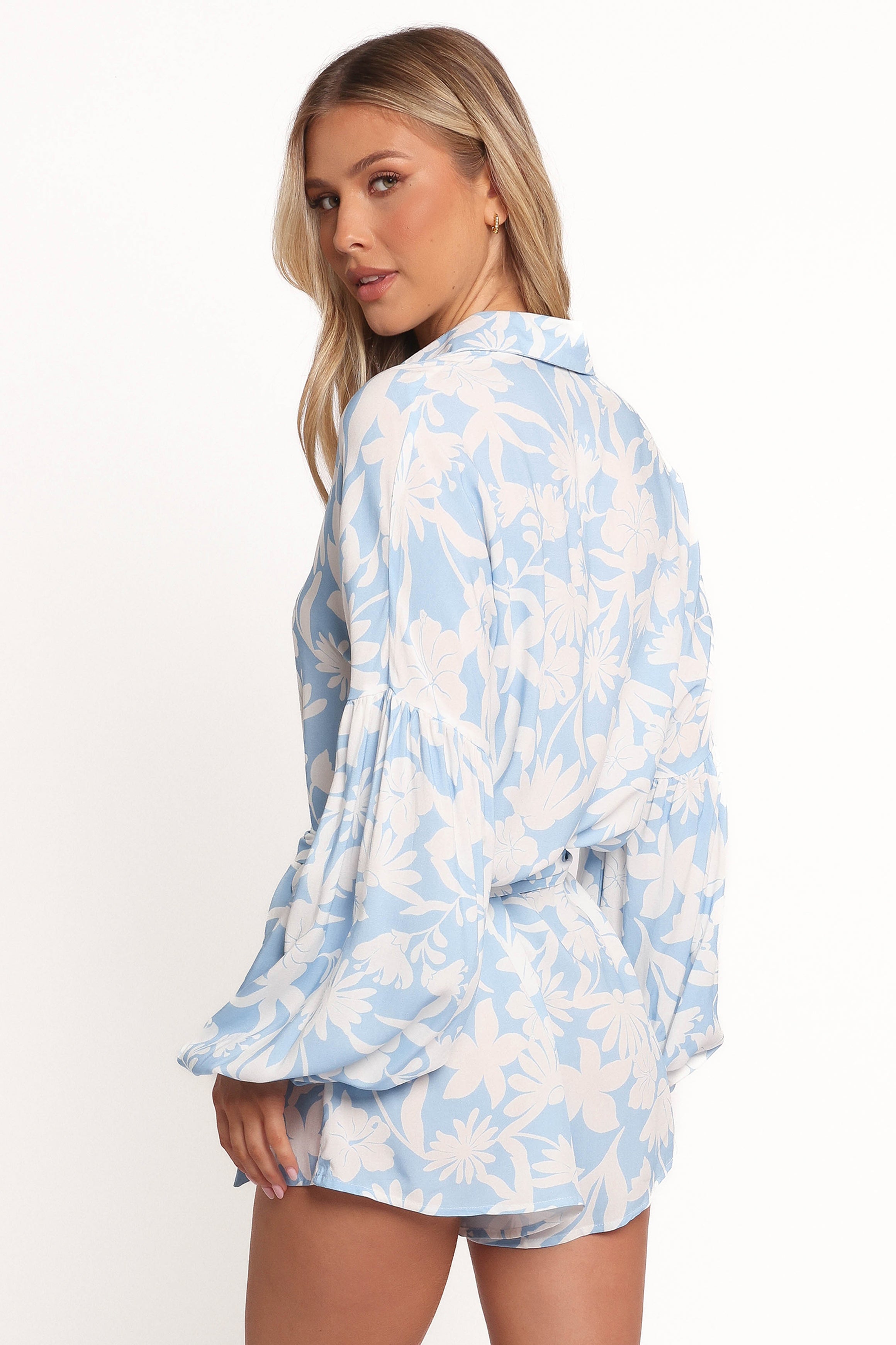 Pali Romper - Blue Floral