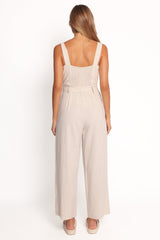 Rachel Jumpsuit - Beige