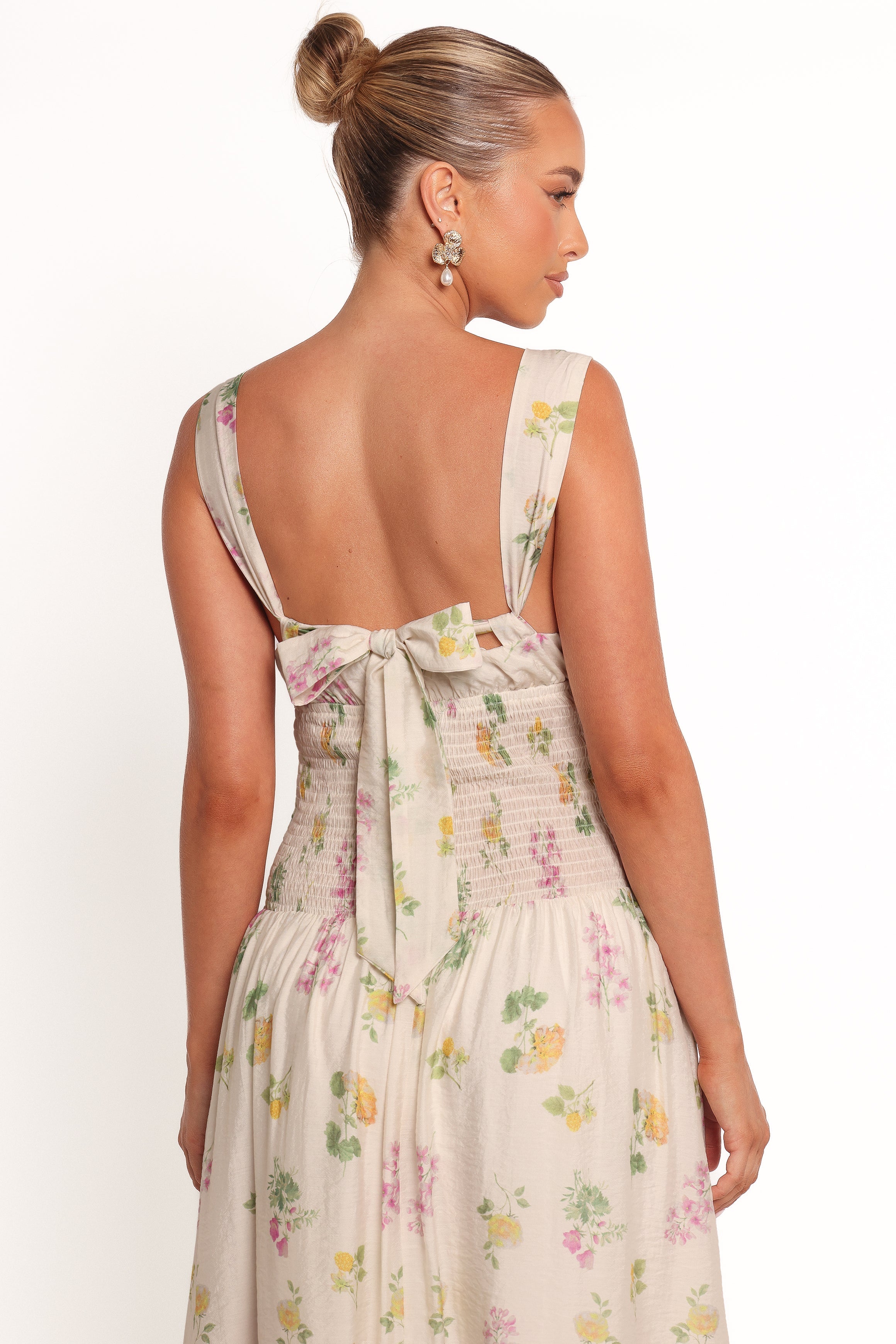 Reverie Maxi Dress - Purple Ditsy Floral