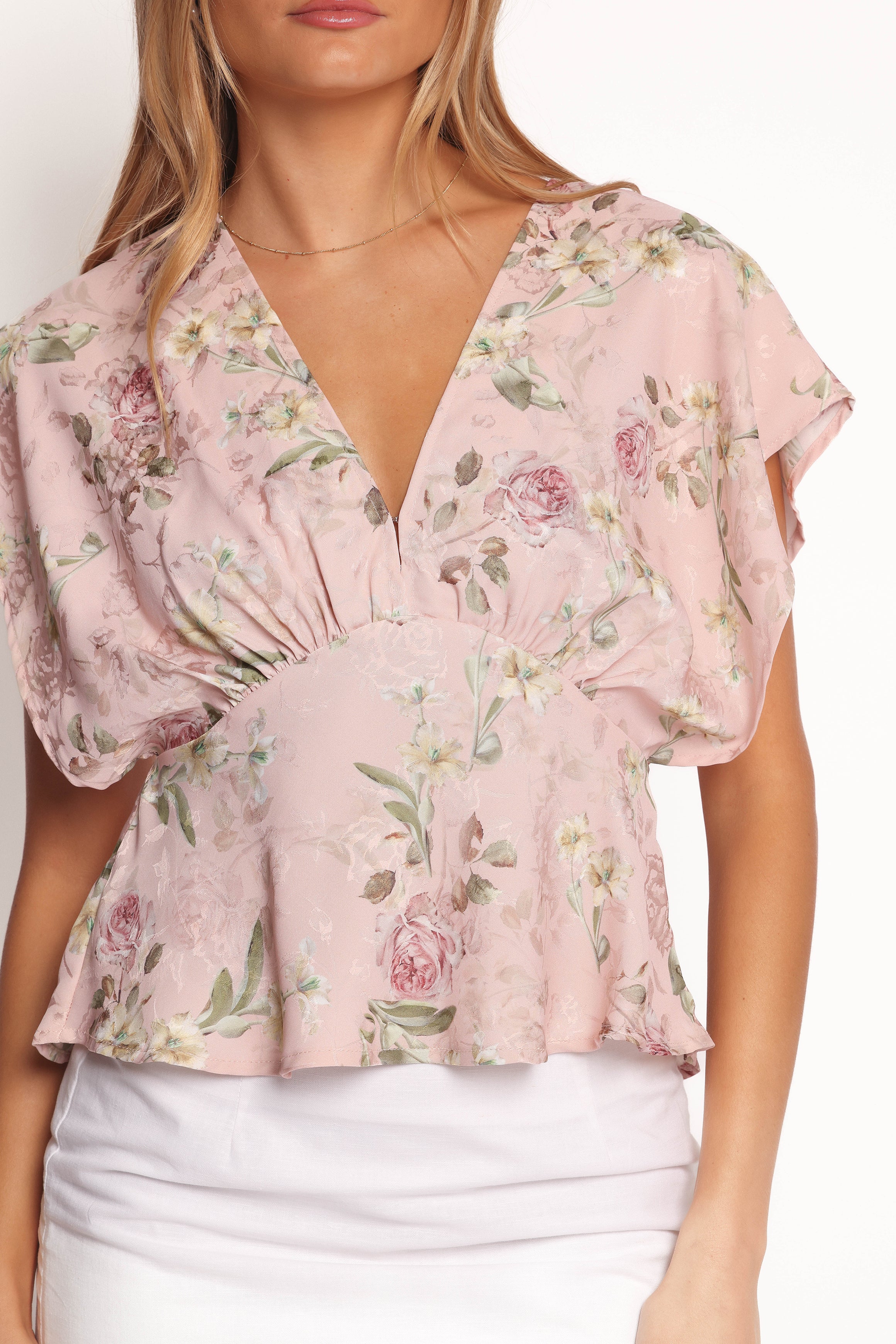 Ricki Top - Blush Rose