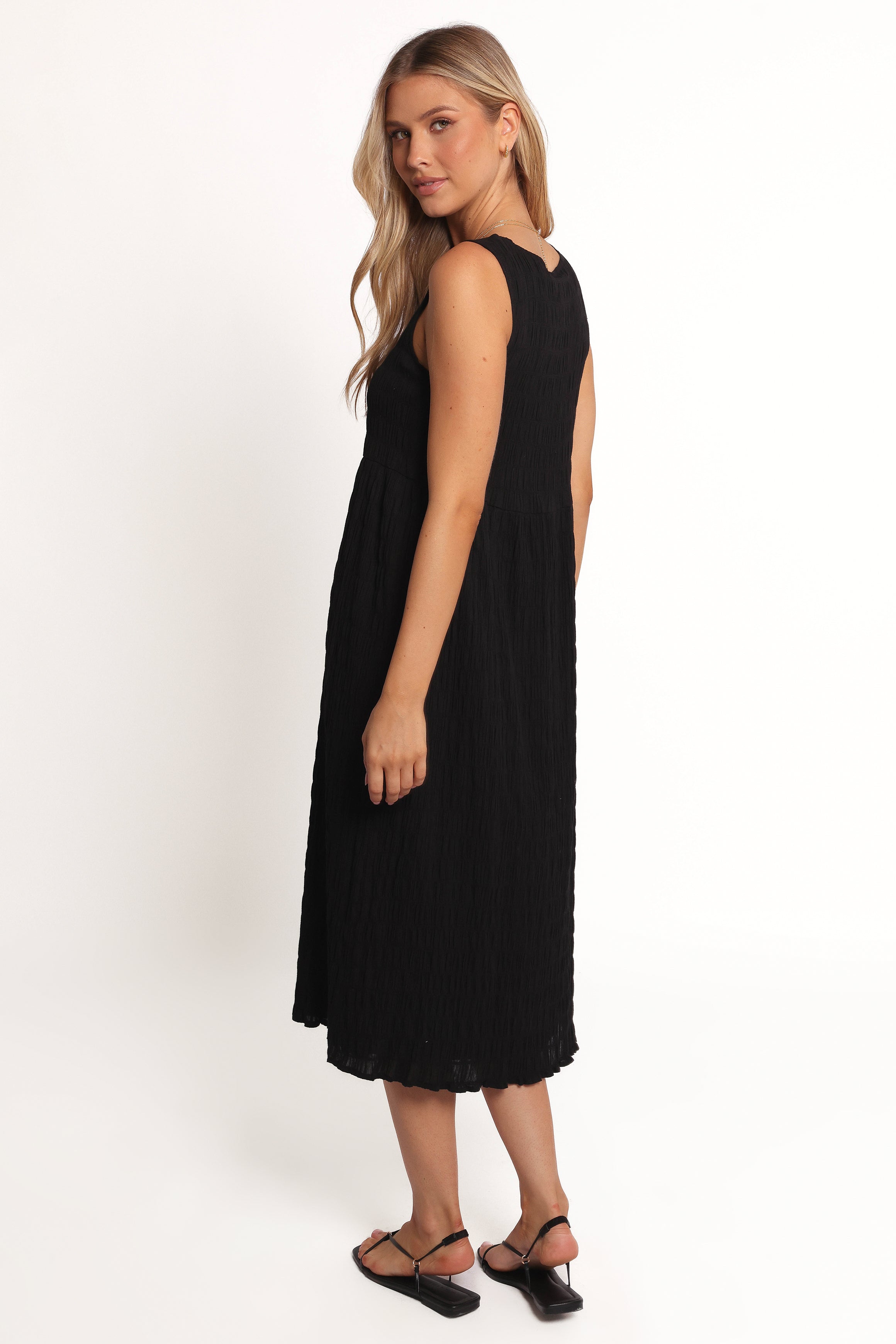 Sam Midi Dress - Black