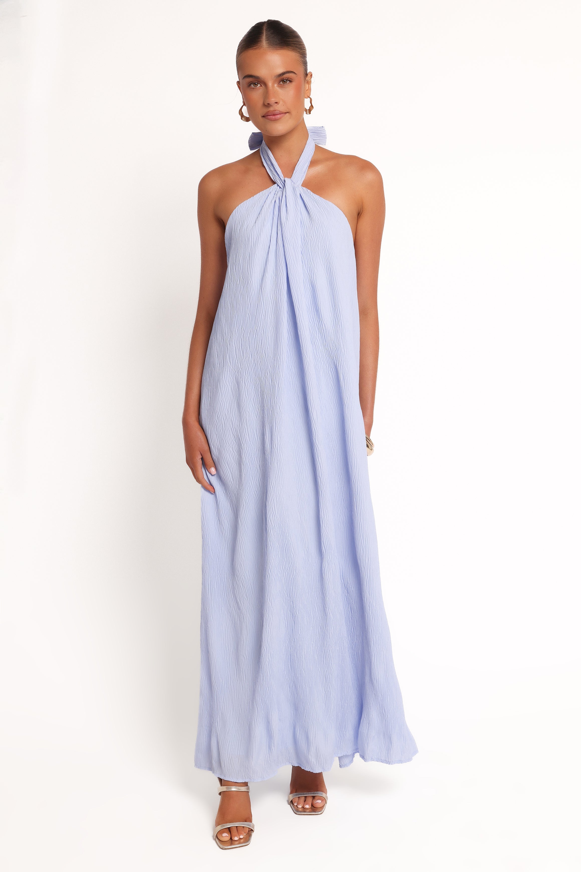 Theophania Maxi Dress - Pale Blue