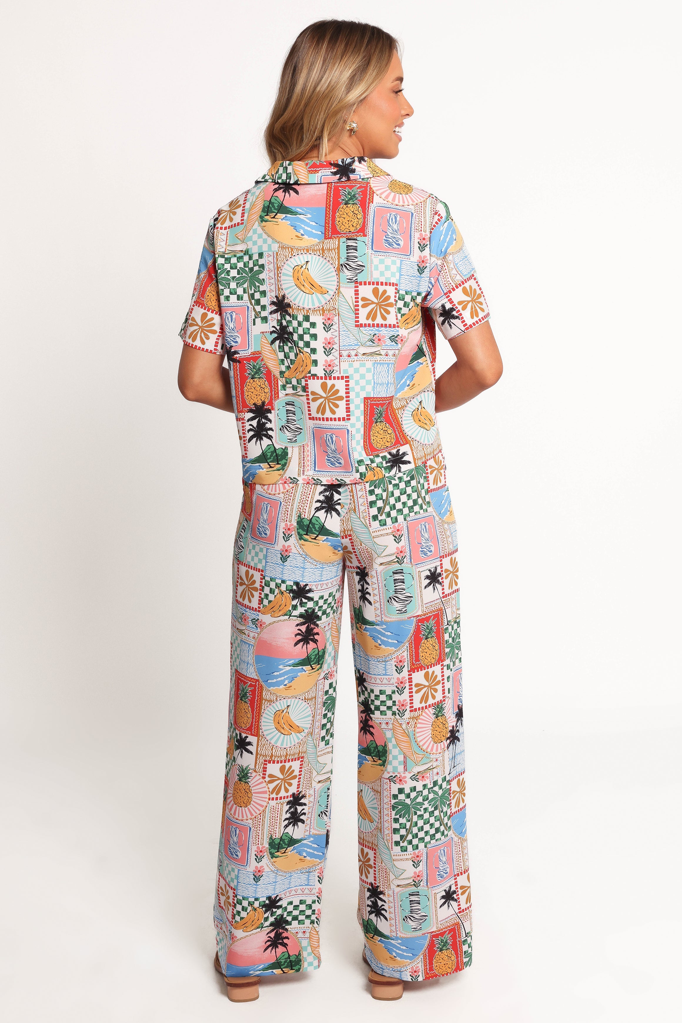 Valeria Pants - Off White Multi