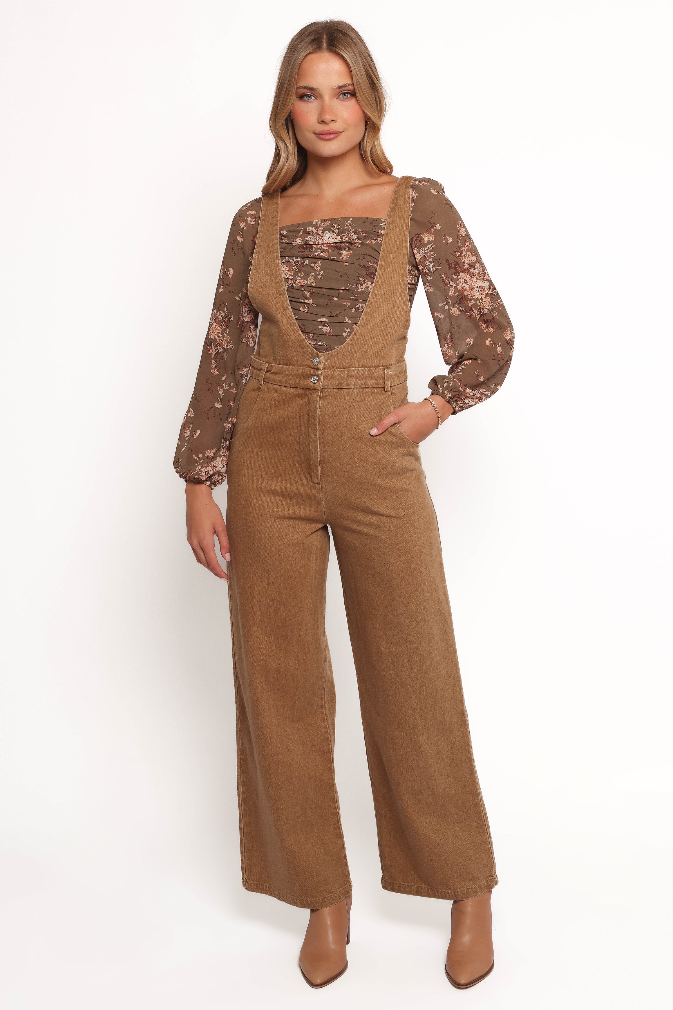 Vieve Jumpsuit - Brown