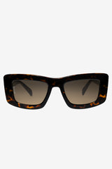 Marsha | Otra Tortoiseshell Thick Cat-Eye Brown Tinted Sunglasses