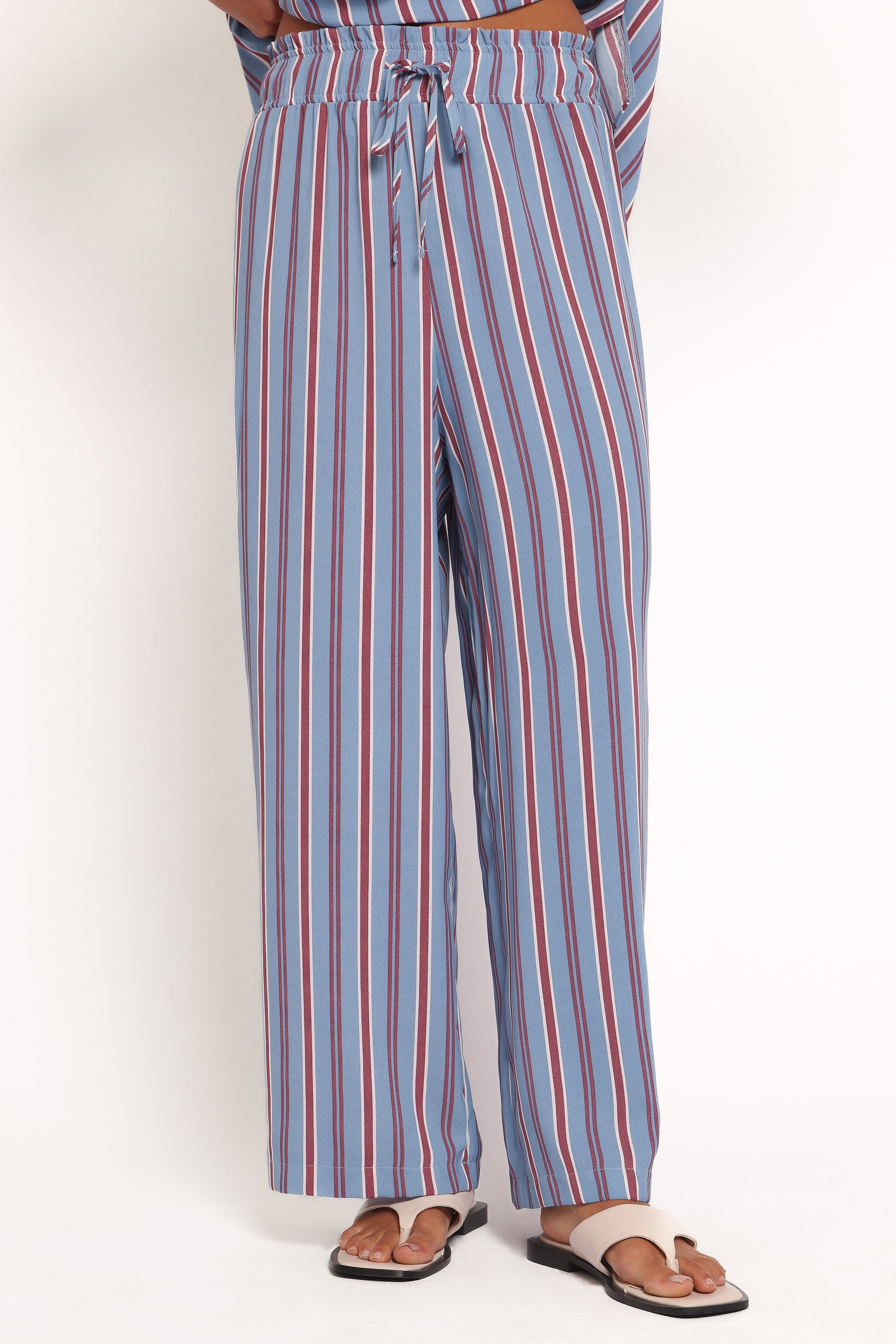 Zemira Pants - Blue Stripe