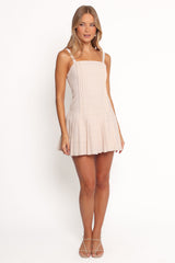Zephyra Mini Dress - Cream