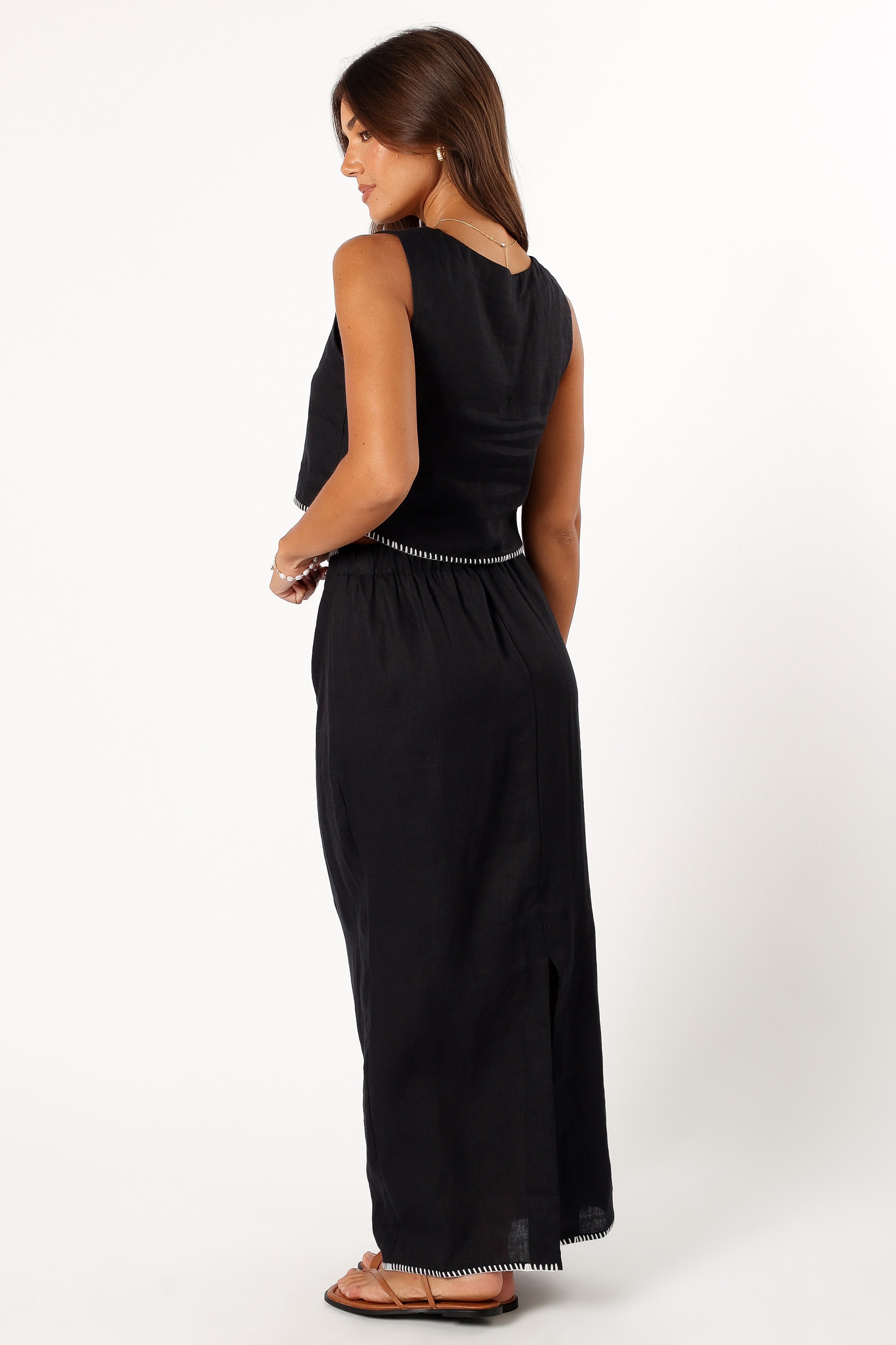 Odette Midi Skirt - Black