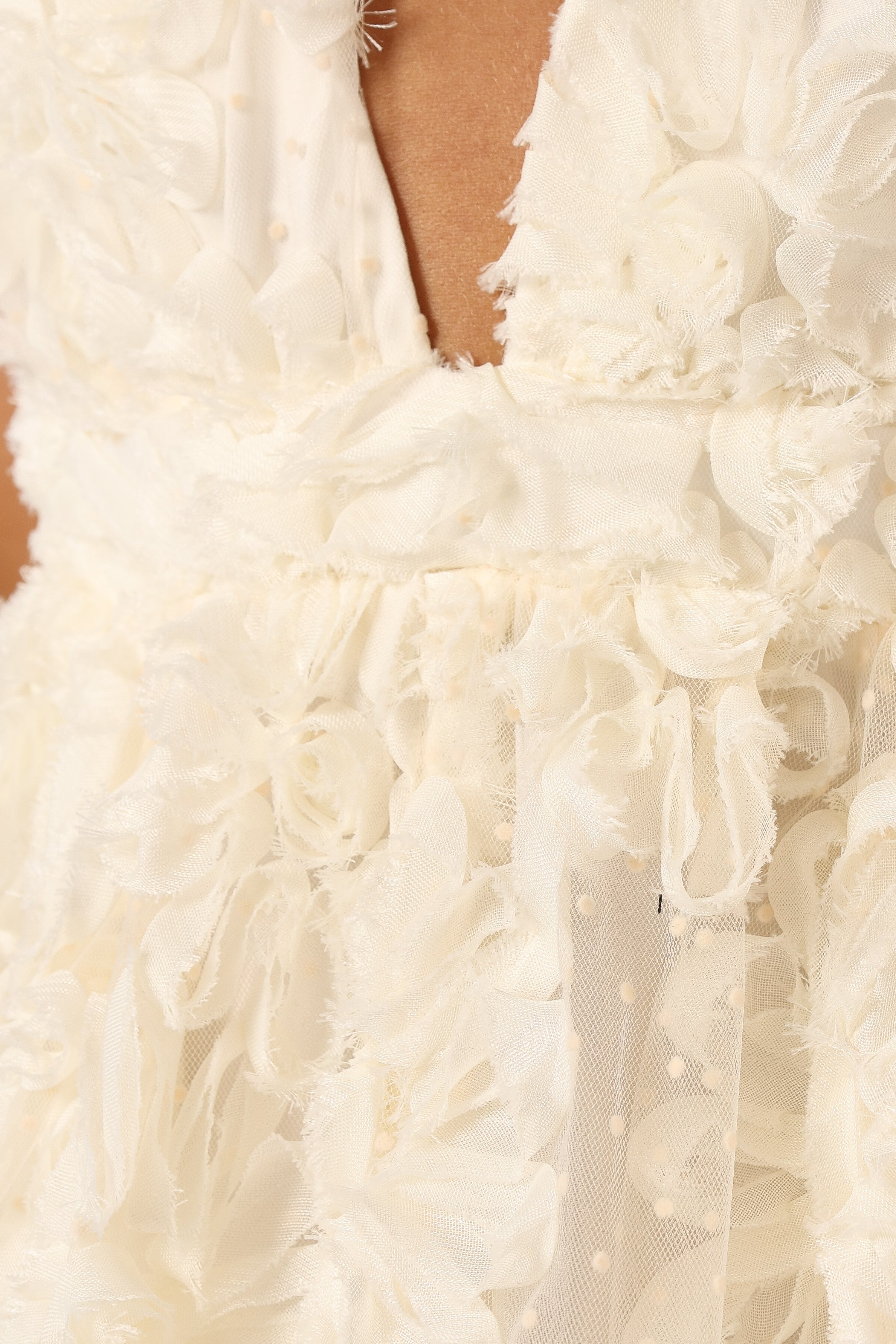 Atti Mini Dress - Cream