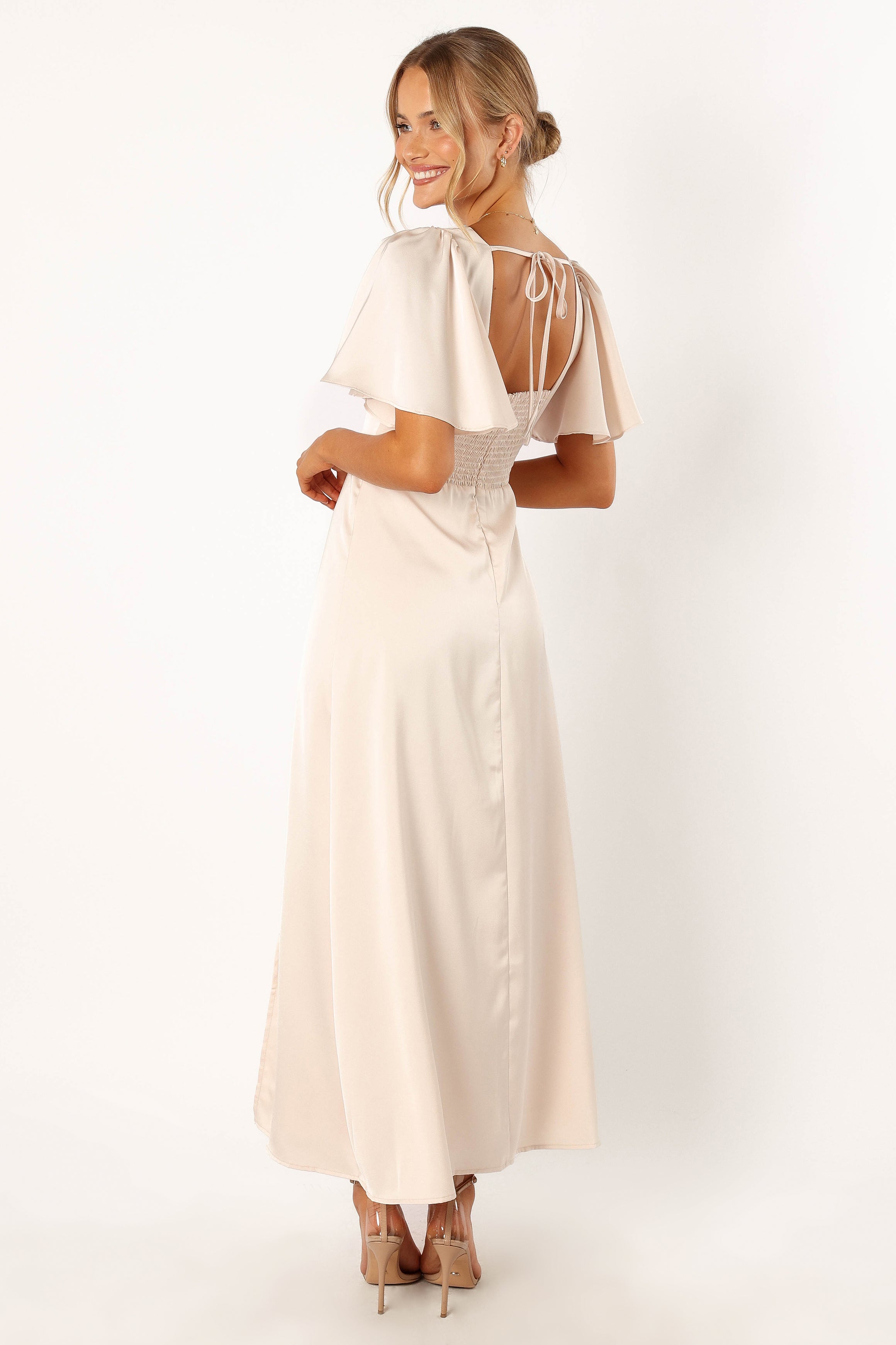 Casper Maxi Dress - Pearl