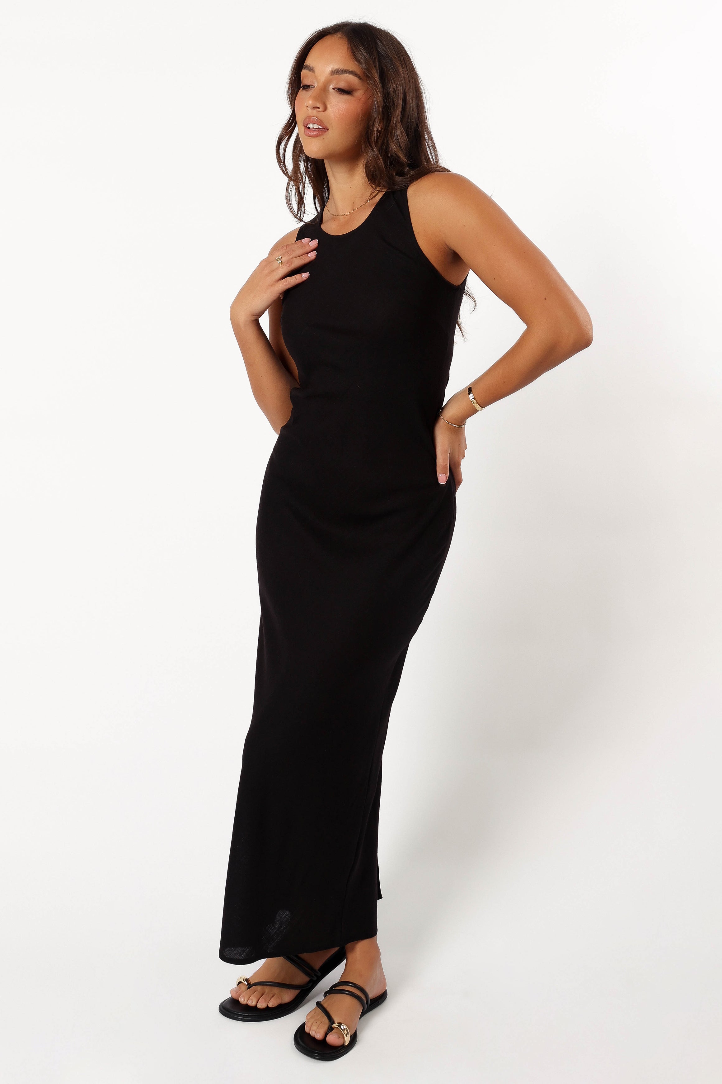 Ellis Maxi Dress - Black