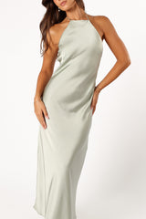 Hadley Halterneck Maxi Dress - Sage