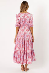 Kelda Dress - Pink/Purple