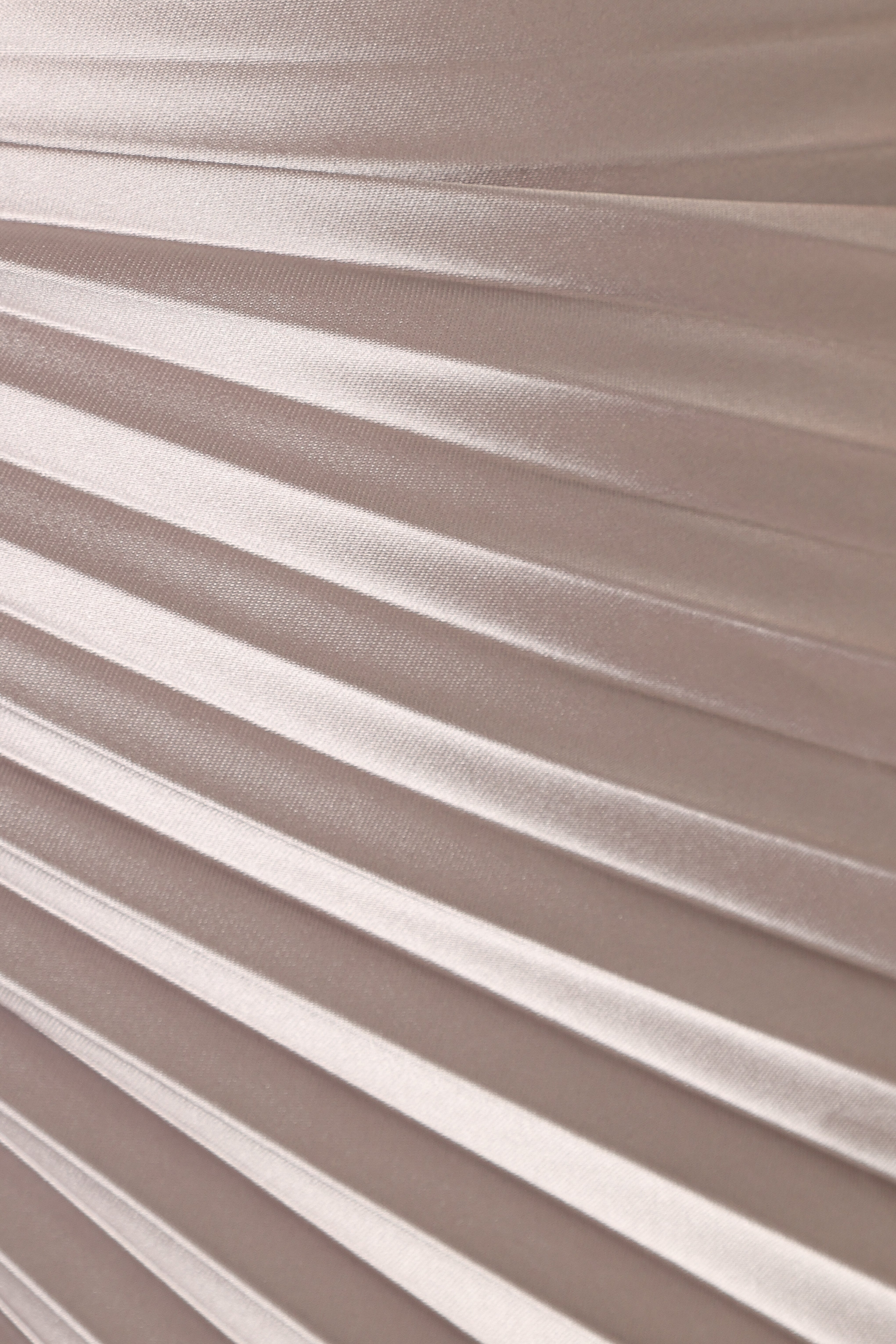 Kleo One Shoulder Maxi Dress - Silver