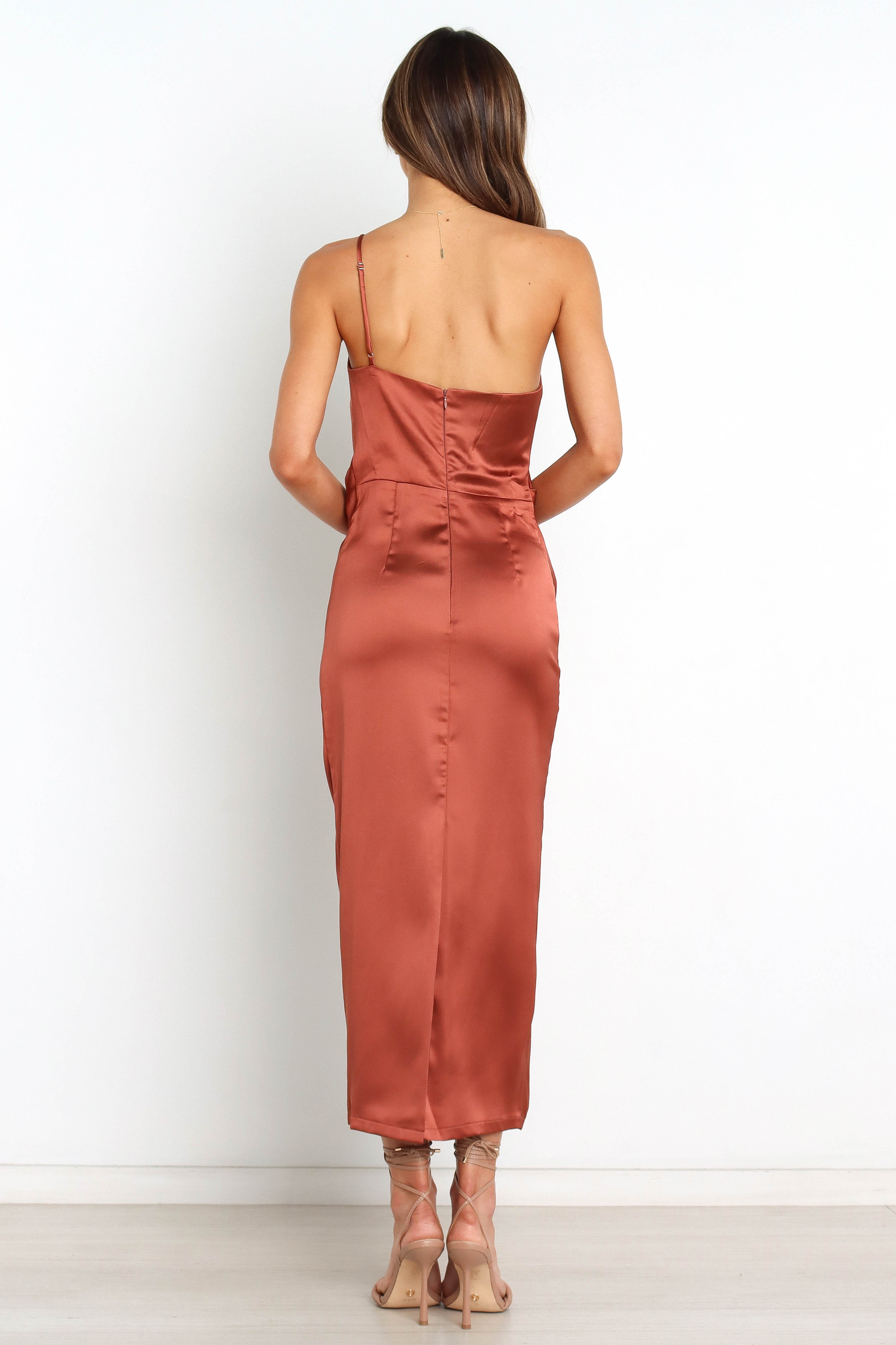 Luella Dress - Rust