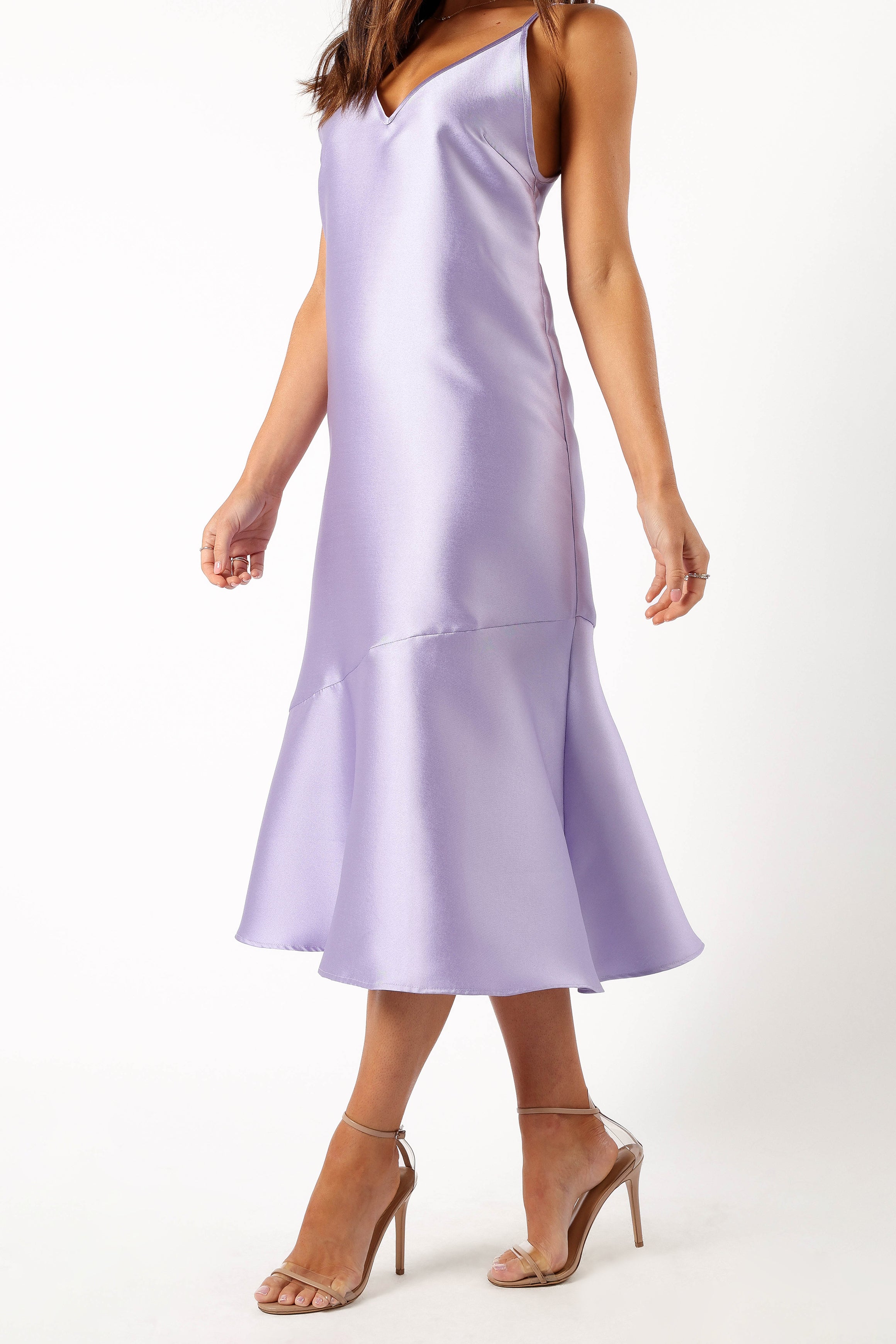 Novan Midi Dress - Lavender