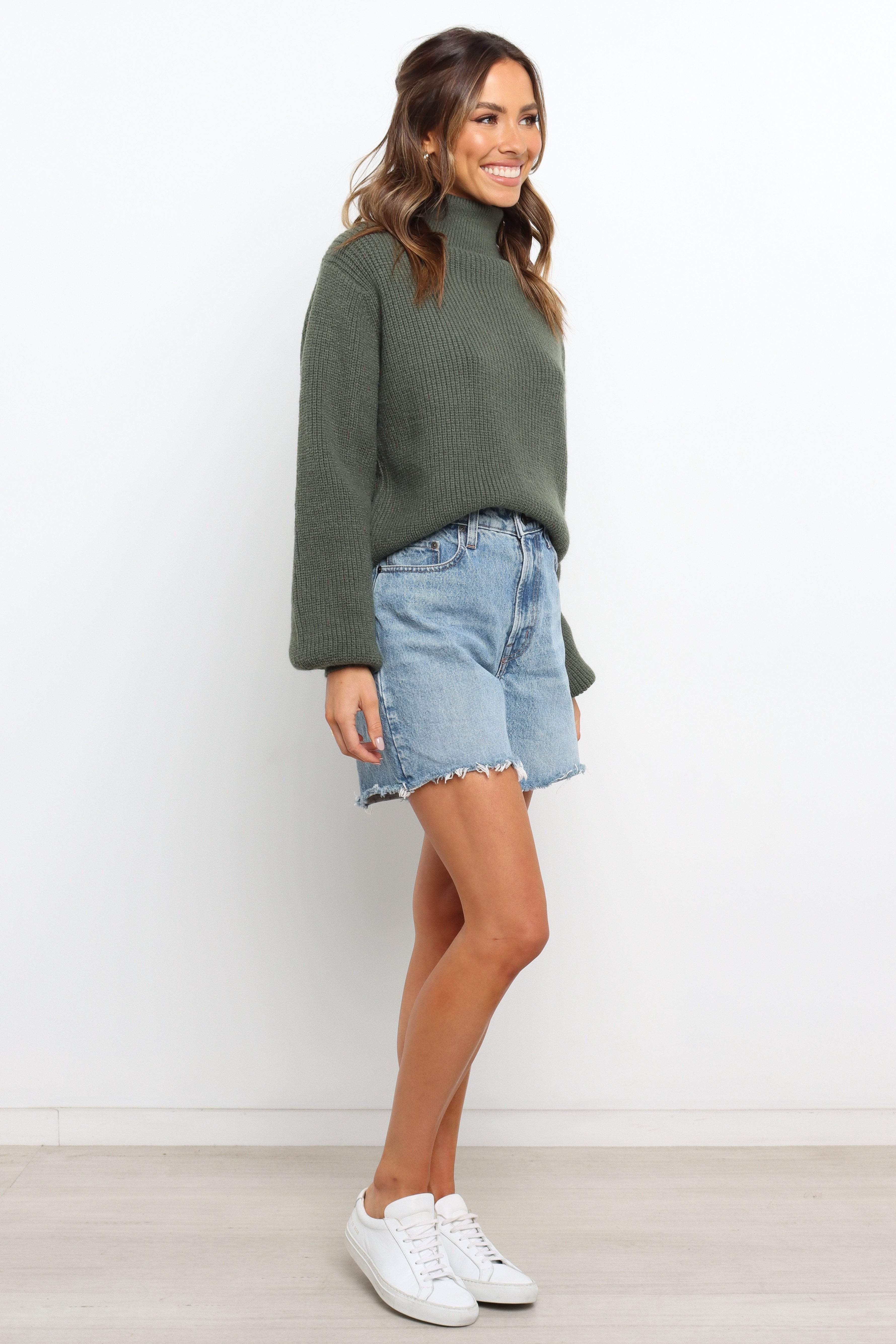 Freddie Knit Sweater - Green