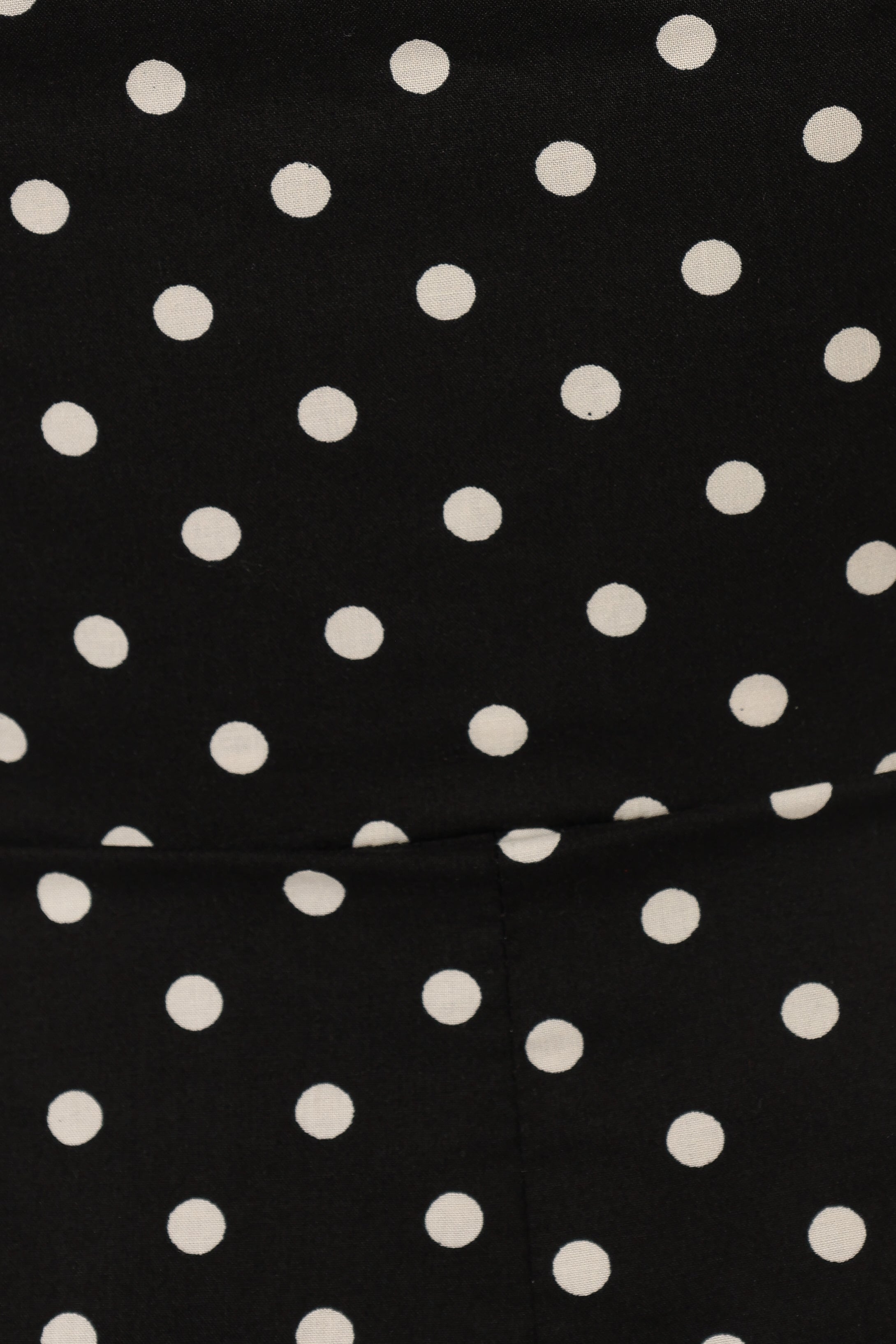 Bambi Romper - Black White Polka