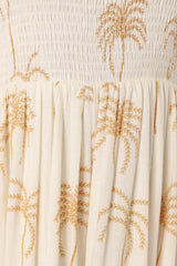 Ginelle Jumpsuit - White Print