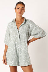 Kellie Romper - Sage