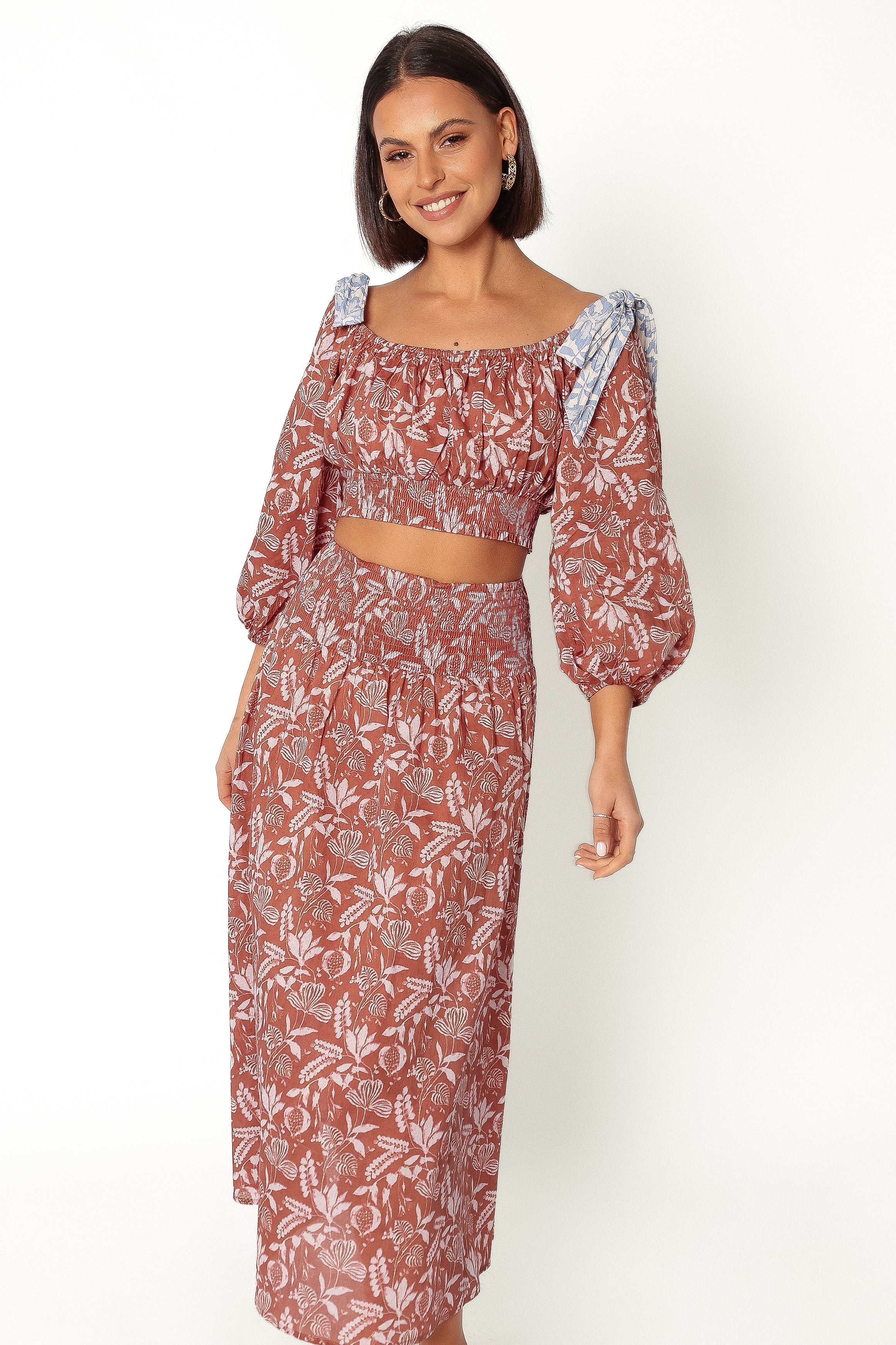 Maryette Top - Cinnamon