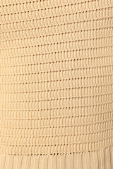 Zia Strapless Knit Top - Lemon